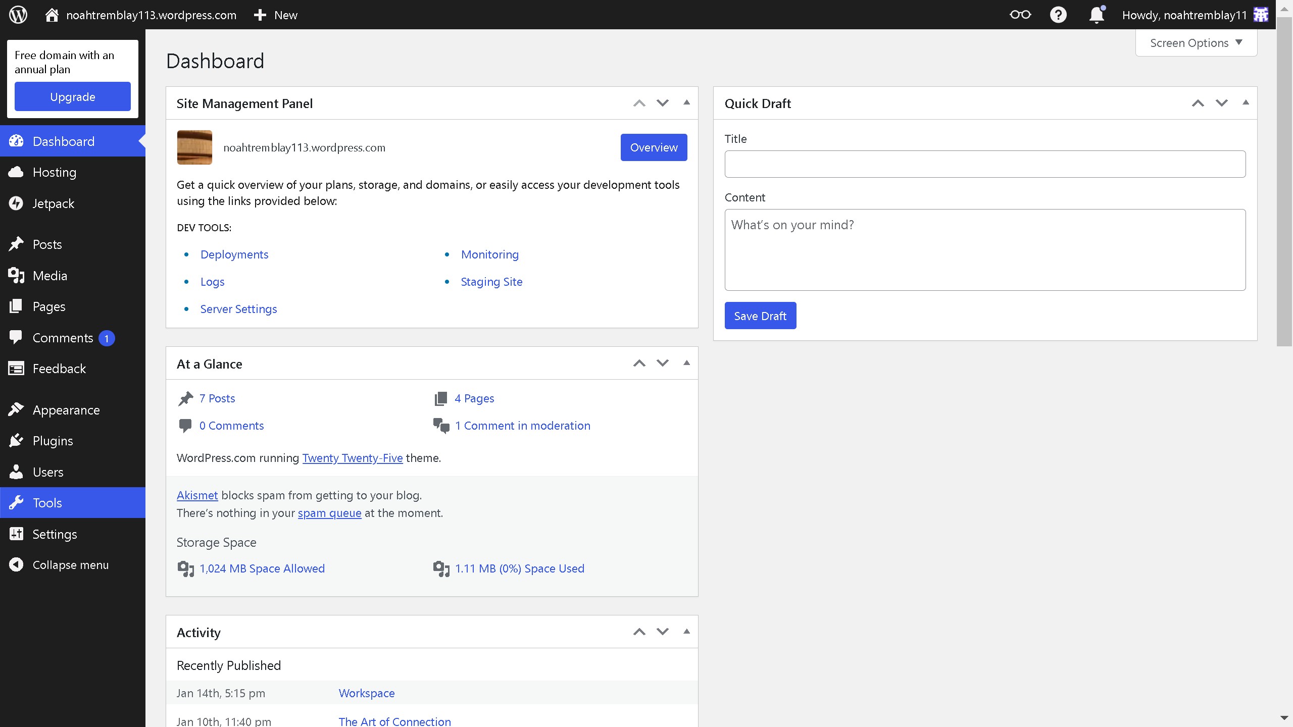 How to export blog posts from WordPress?