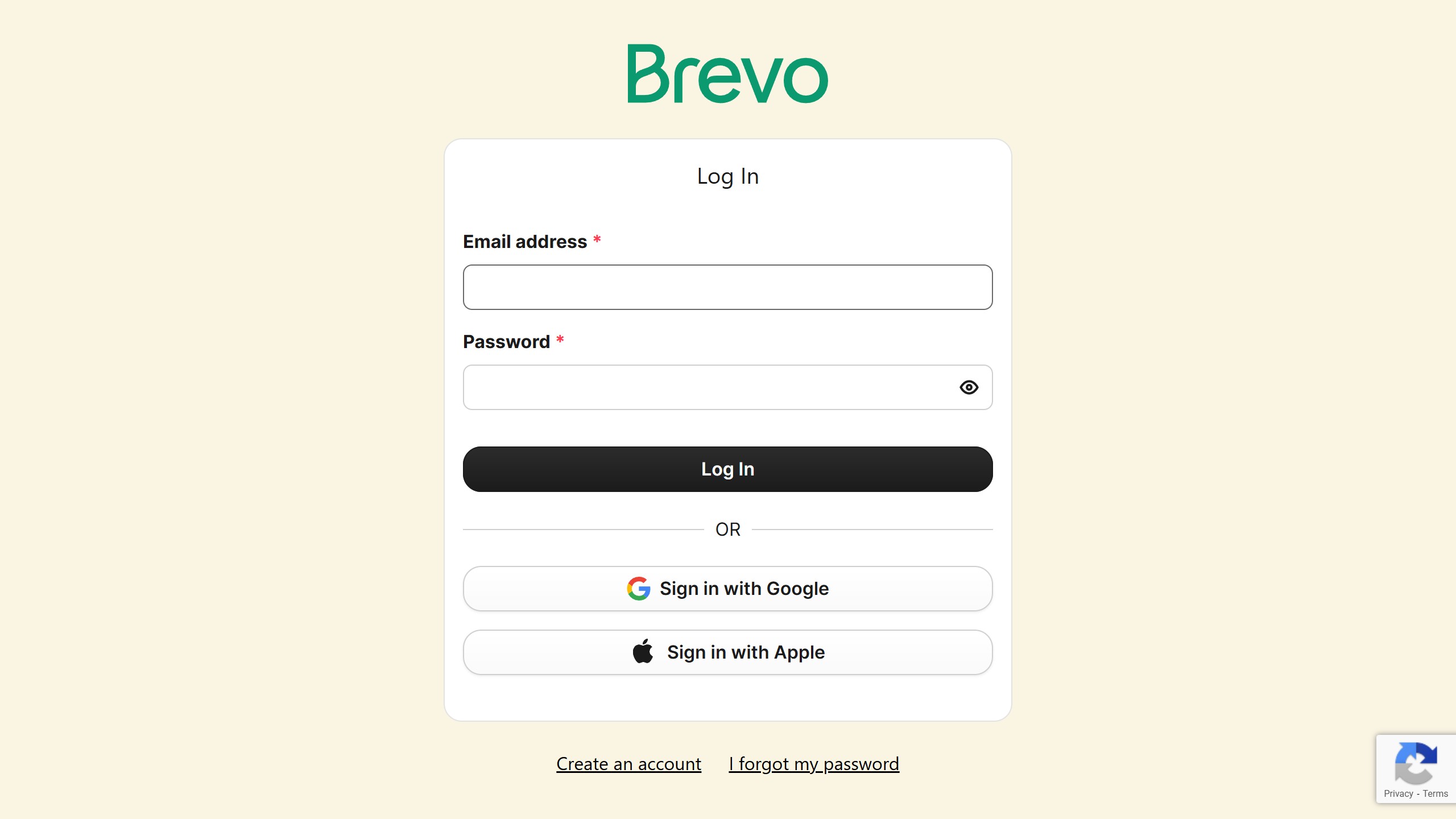 How to log in in Brevo