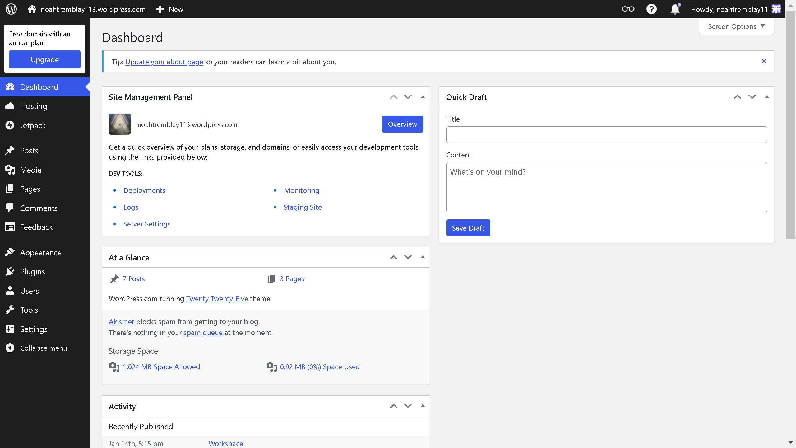 How to change title tag in WordPress?