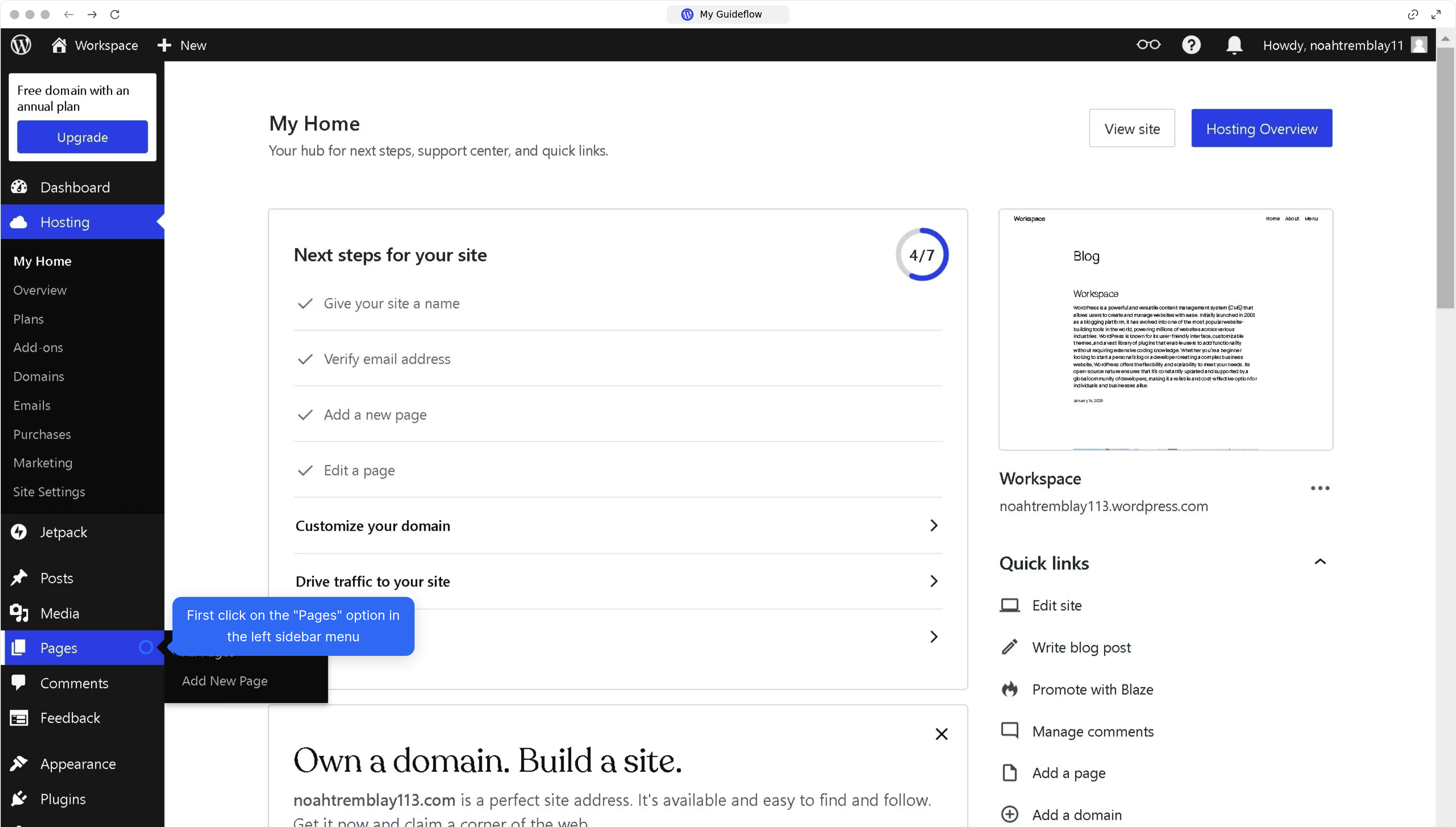 How to change page URL in WordPress?