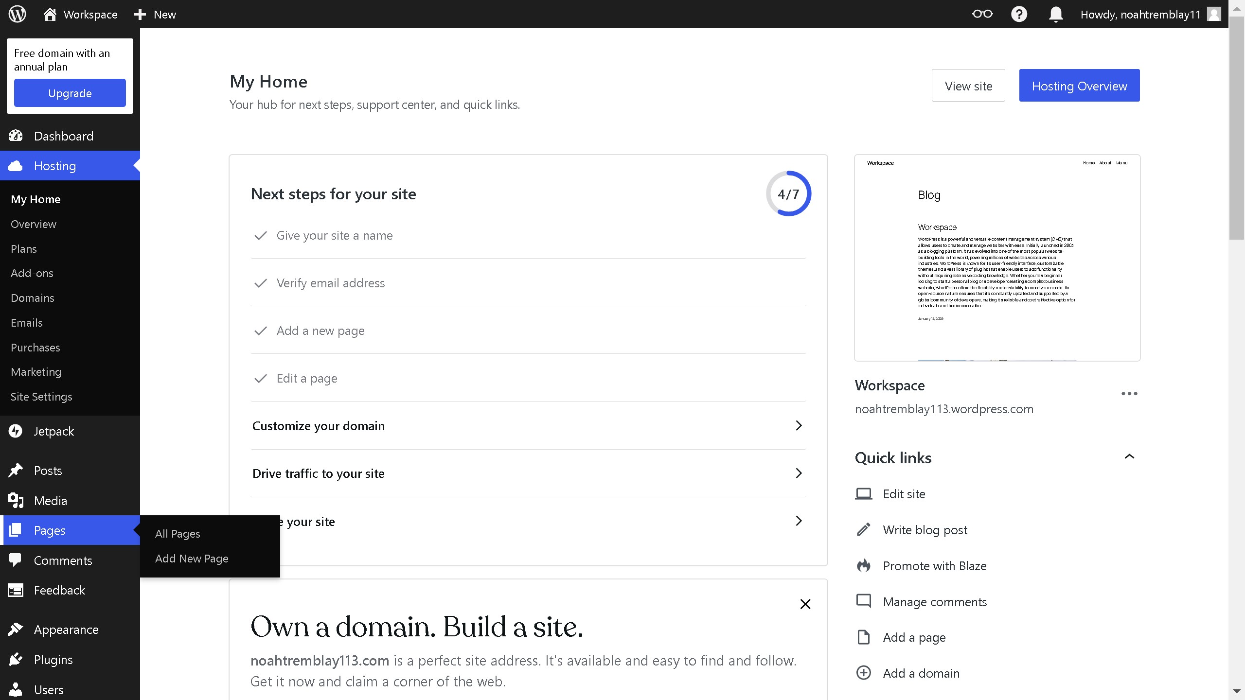 How to change page URL in WordPress?
