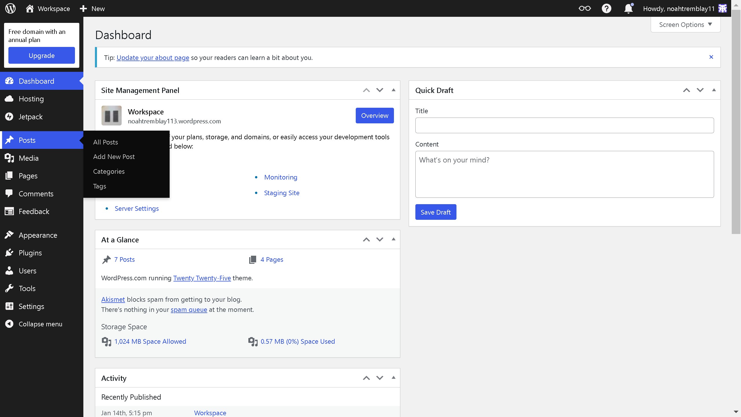 How to create an anchor link in WordPress?