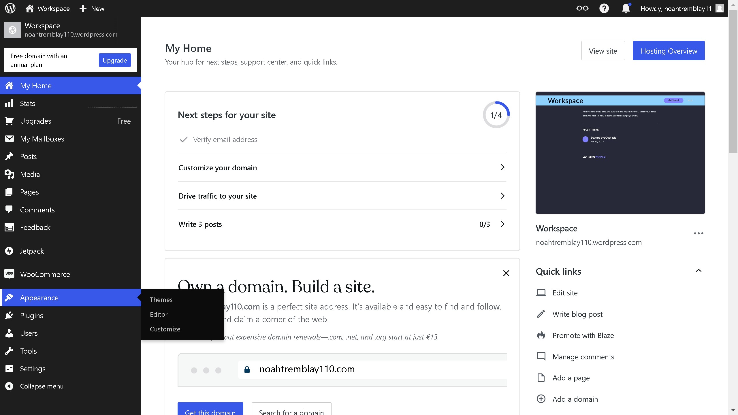 How to edit the footer in WordPress?