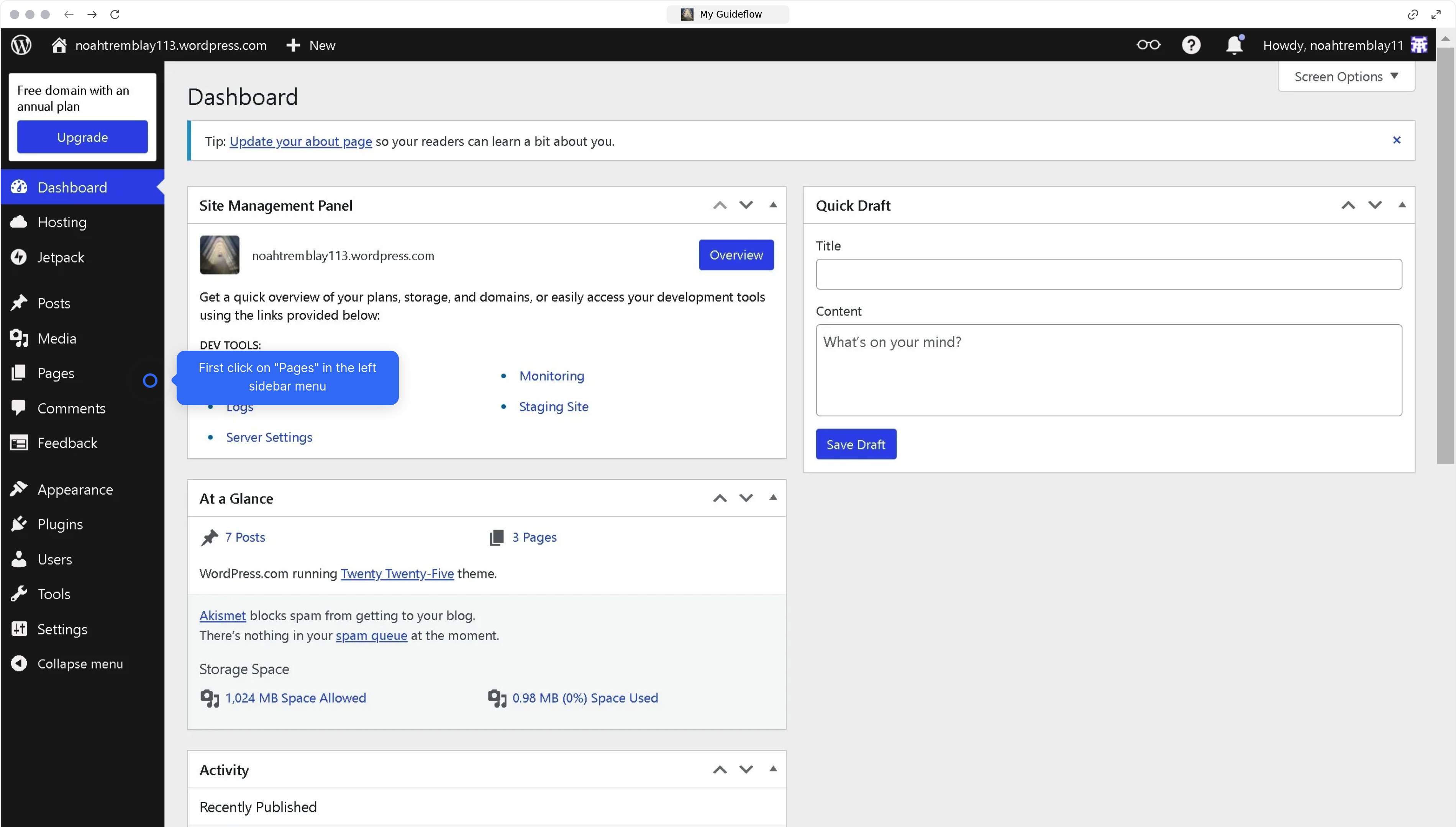 How to upload html files to WordPress?
