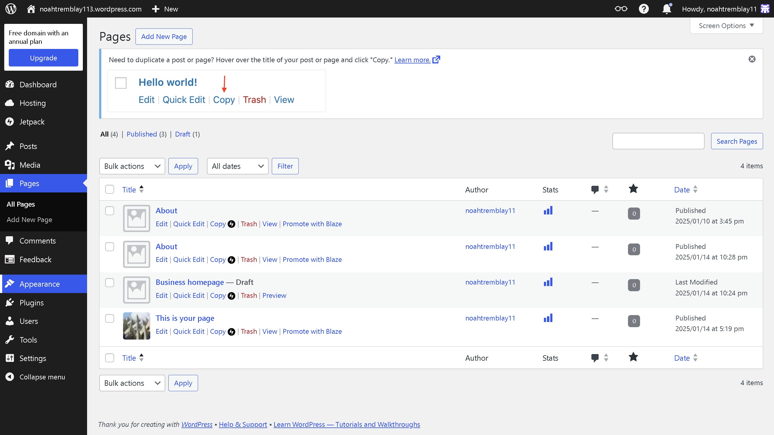 How to create a drop down menu in WordPress?