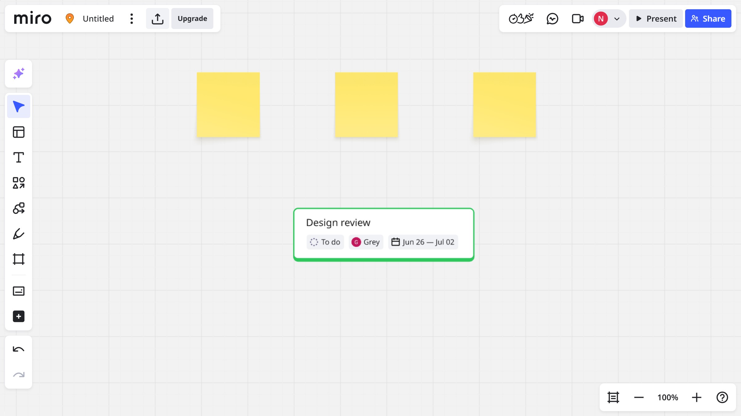 How to add and remove tags from a card in a Miro board