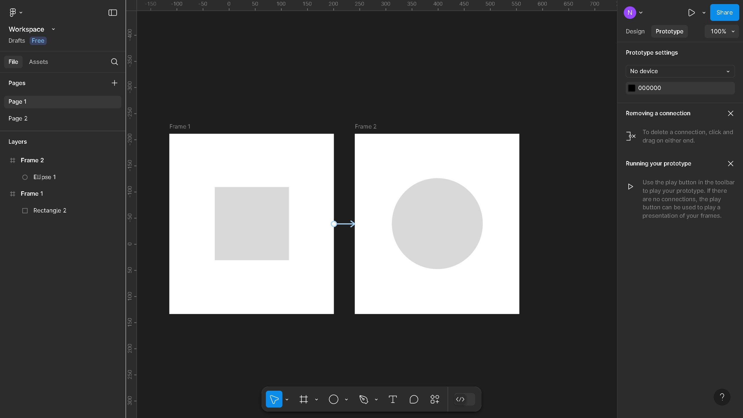 How to zoom in or out on the design in Figma?