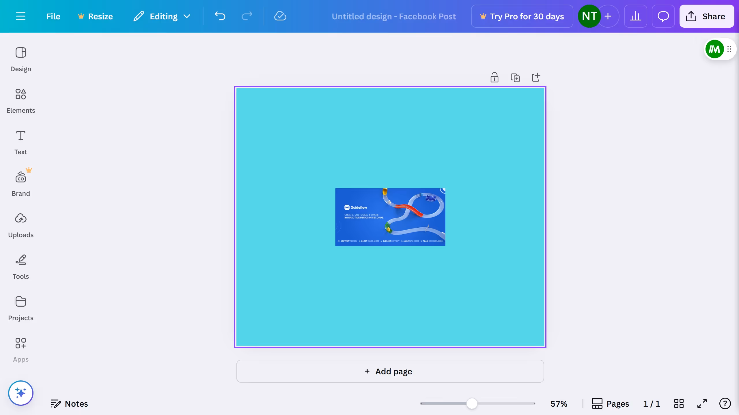 How to change the size of an image in Canva