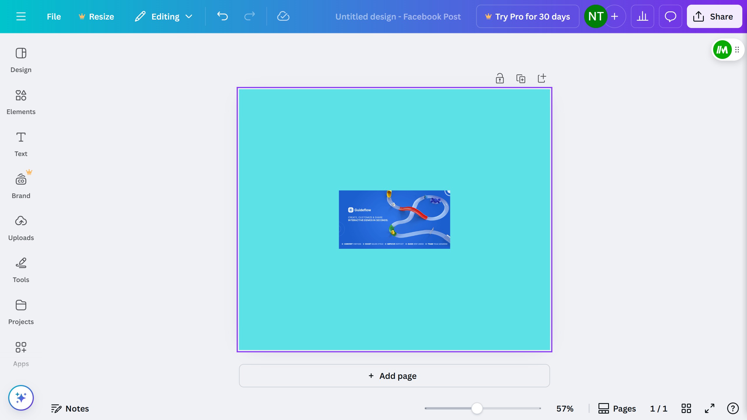 How to change the size of an image in Canva