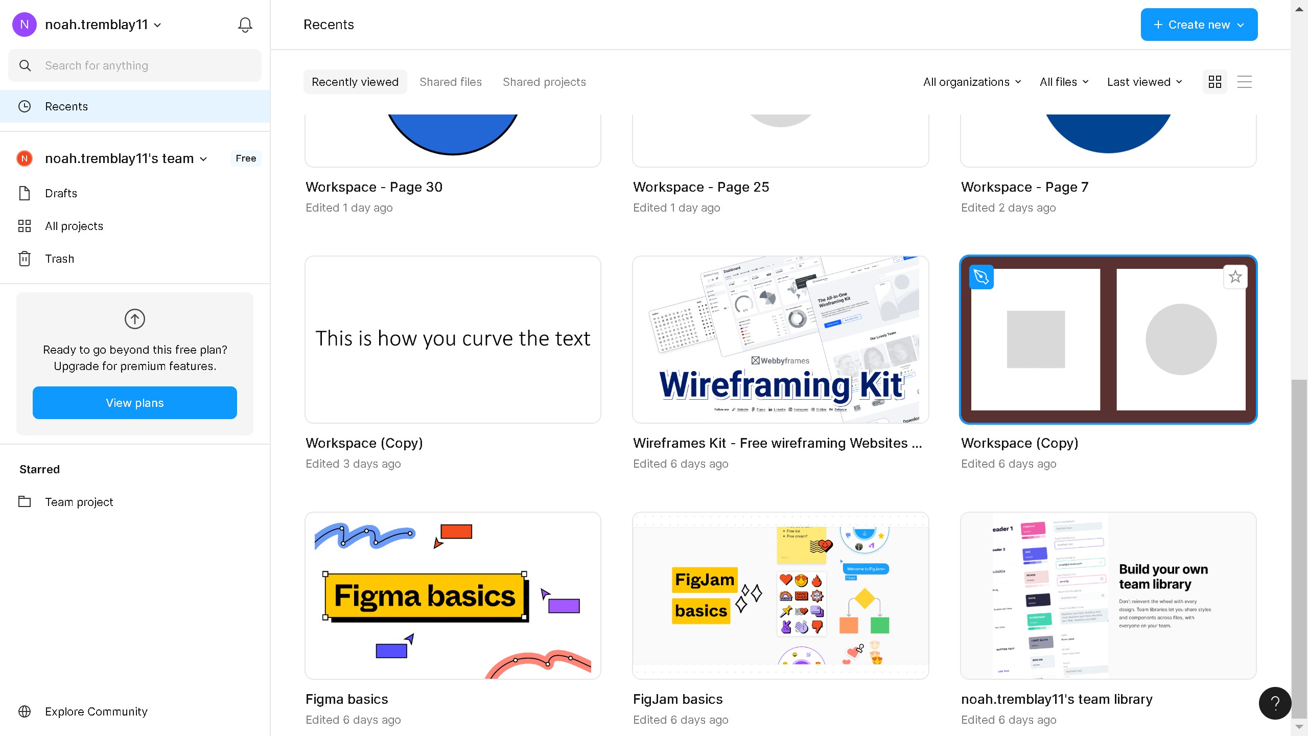 How to erase design files in Figma