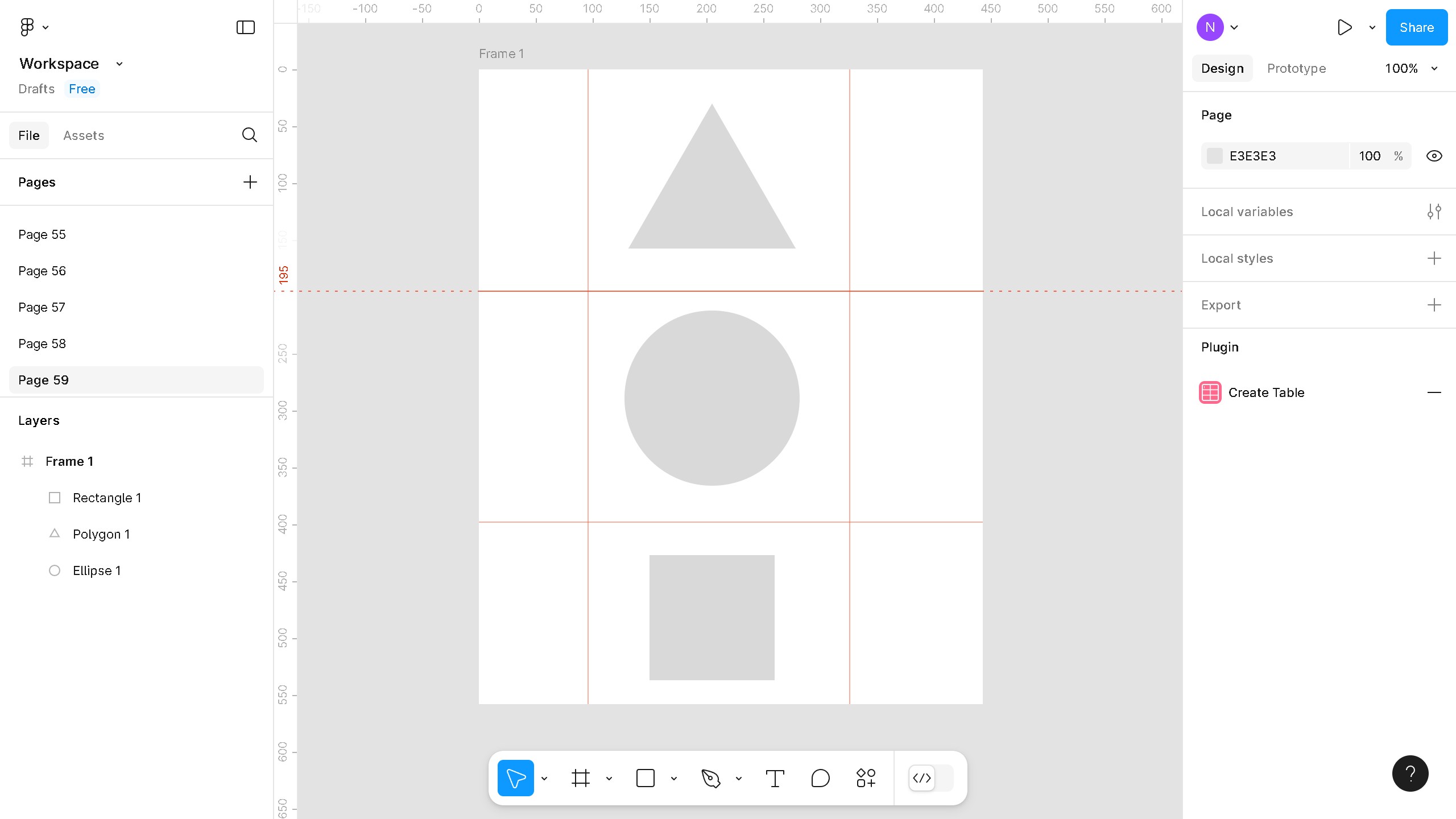 How to hide the guides in Figma?