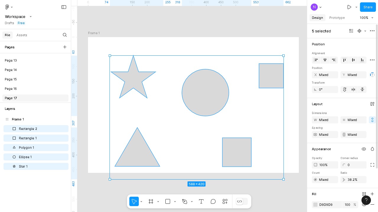 How to group objects in Figma