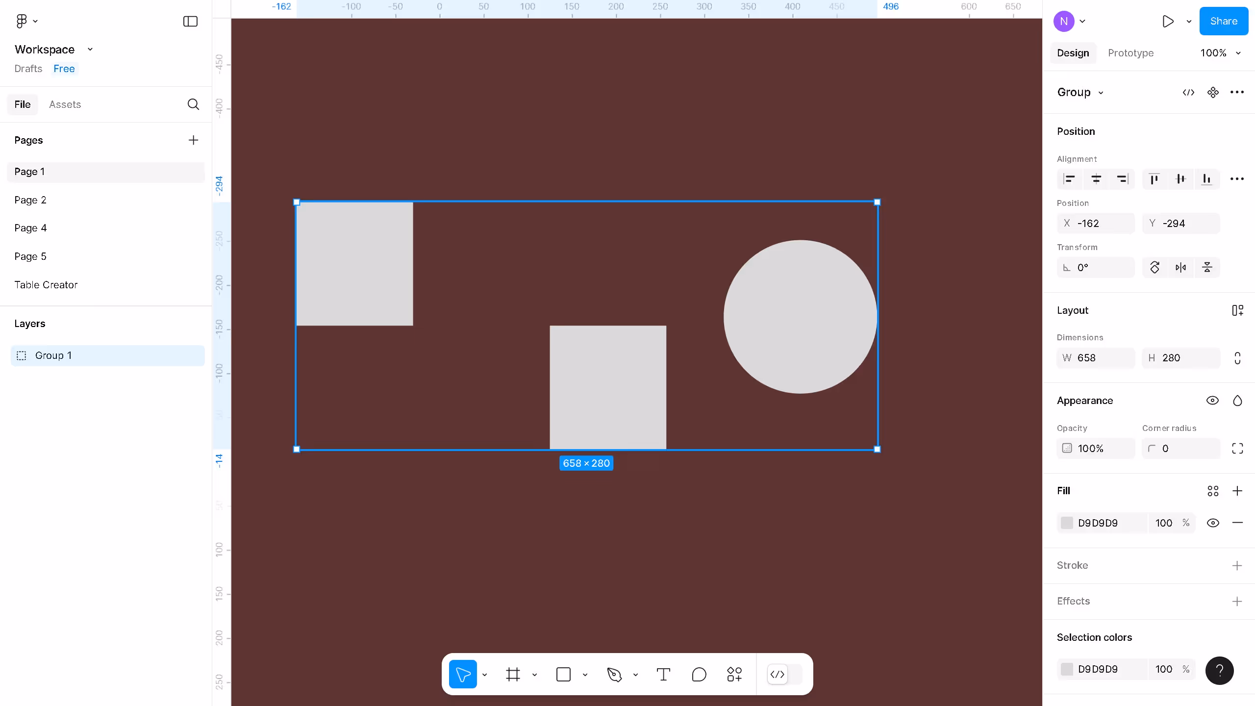 How to ungroup objects in Figma