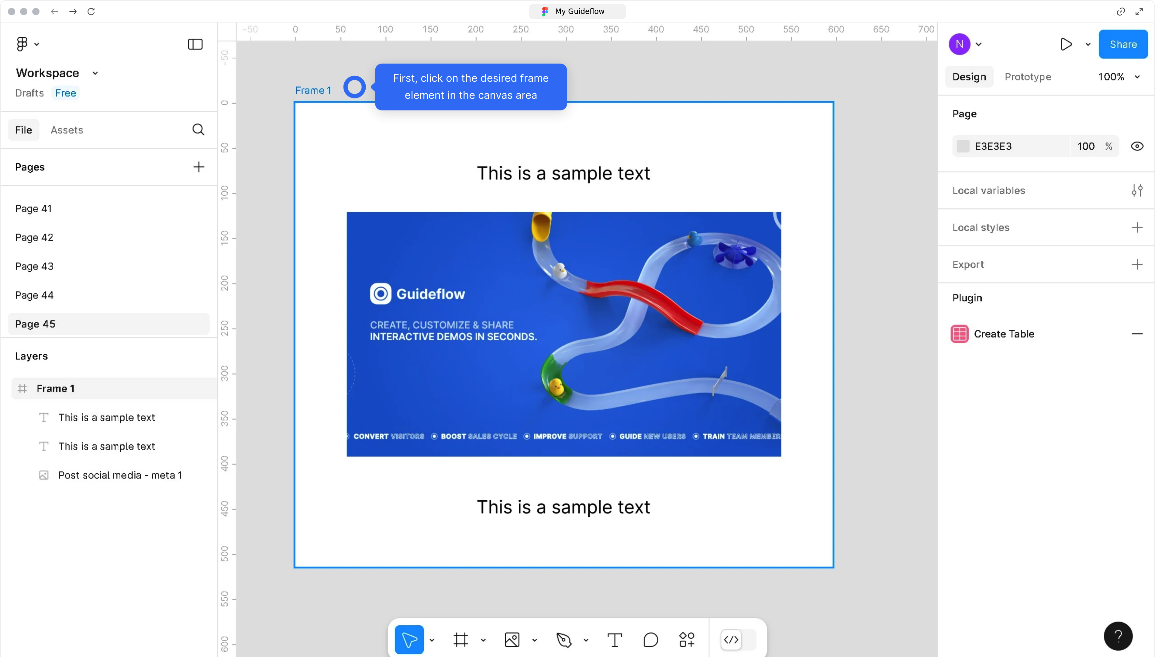 How to turn a Figma layer into code?