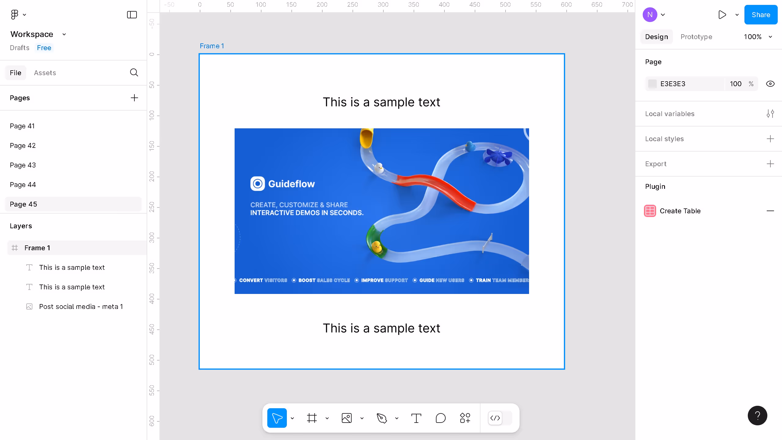 How to turn a Figma layer into code?