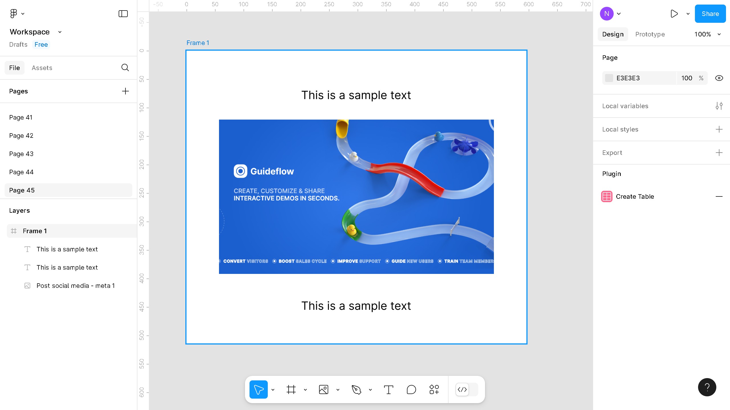 How to turn a Figma layer into code?