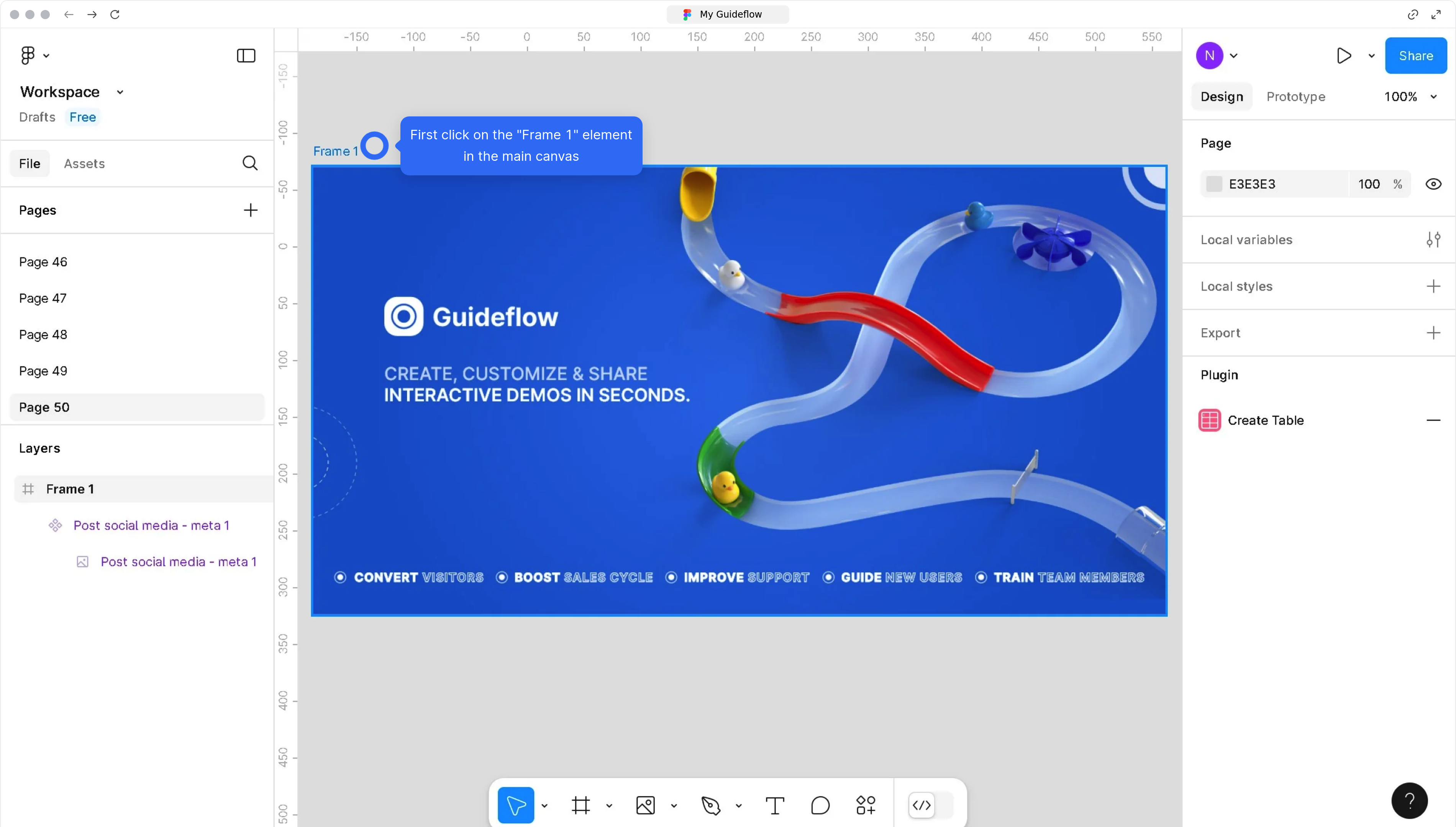 How to convert a Figma frame to HTML?