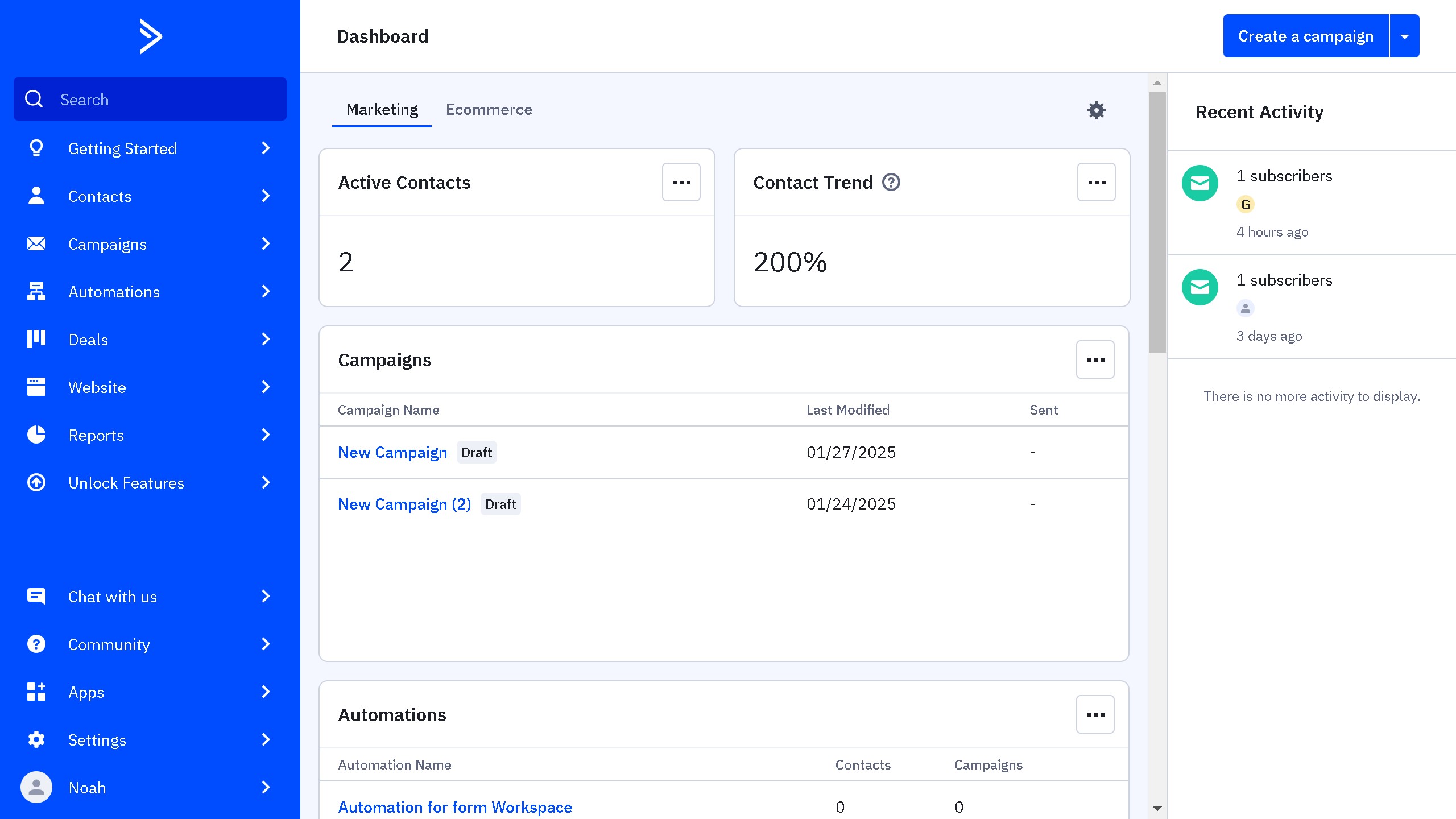 How to create a form in ActiveCampaign?