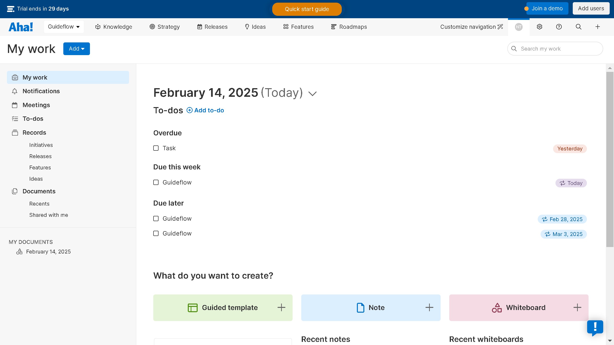 How to edit a status workflow on Aha!