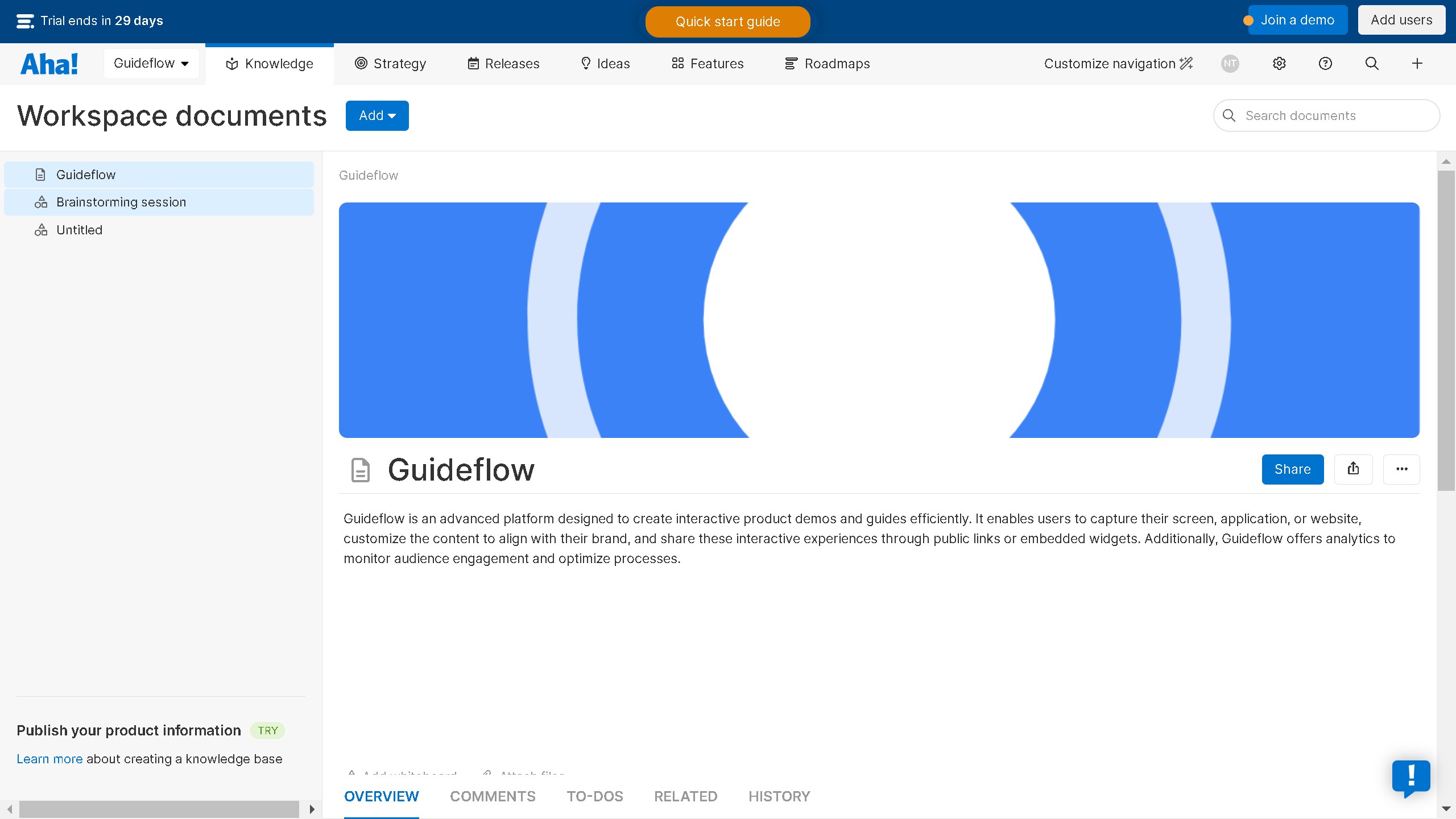How to remove an object from a roadmap on Aha!