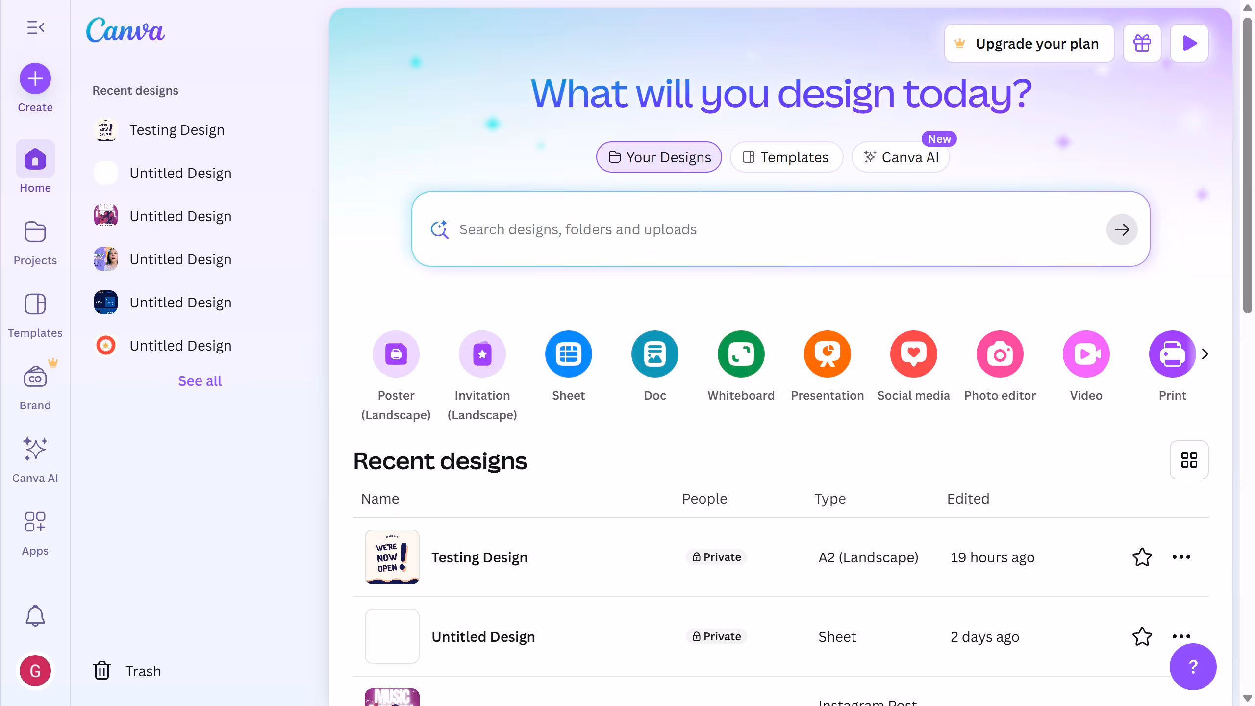 How to change email address in Canva