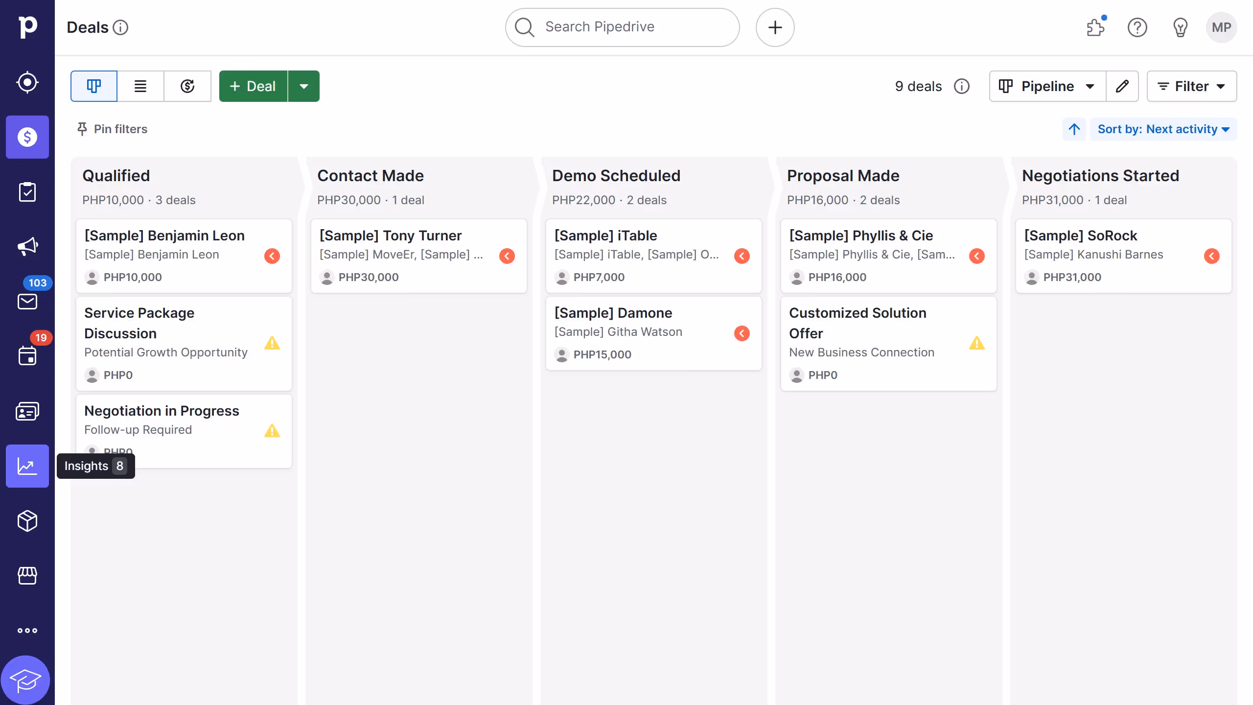 How to delete a report in Pipedrive