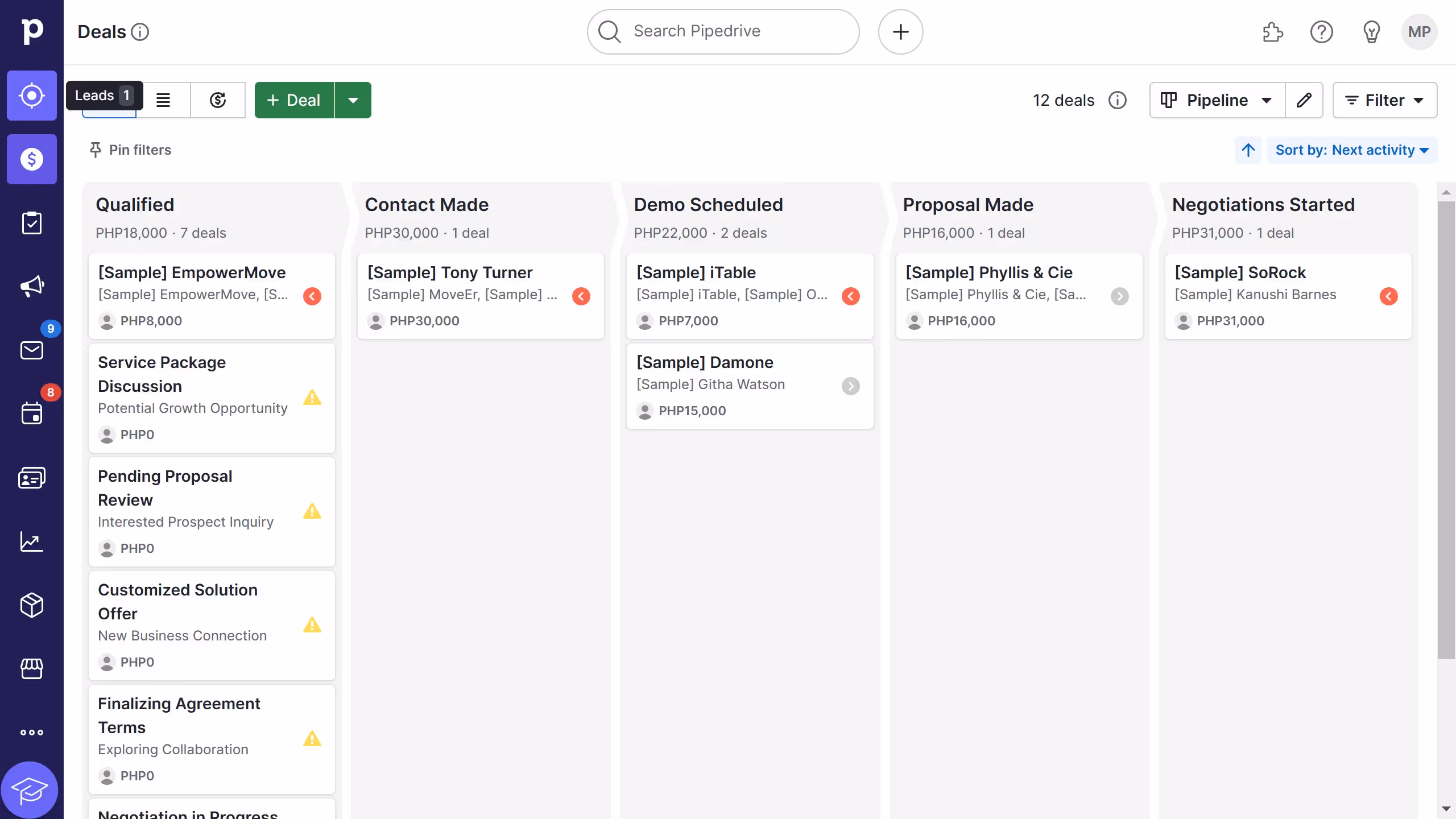 How to set up chatbot in Pipedrive