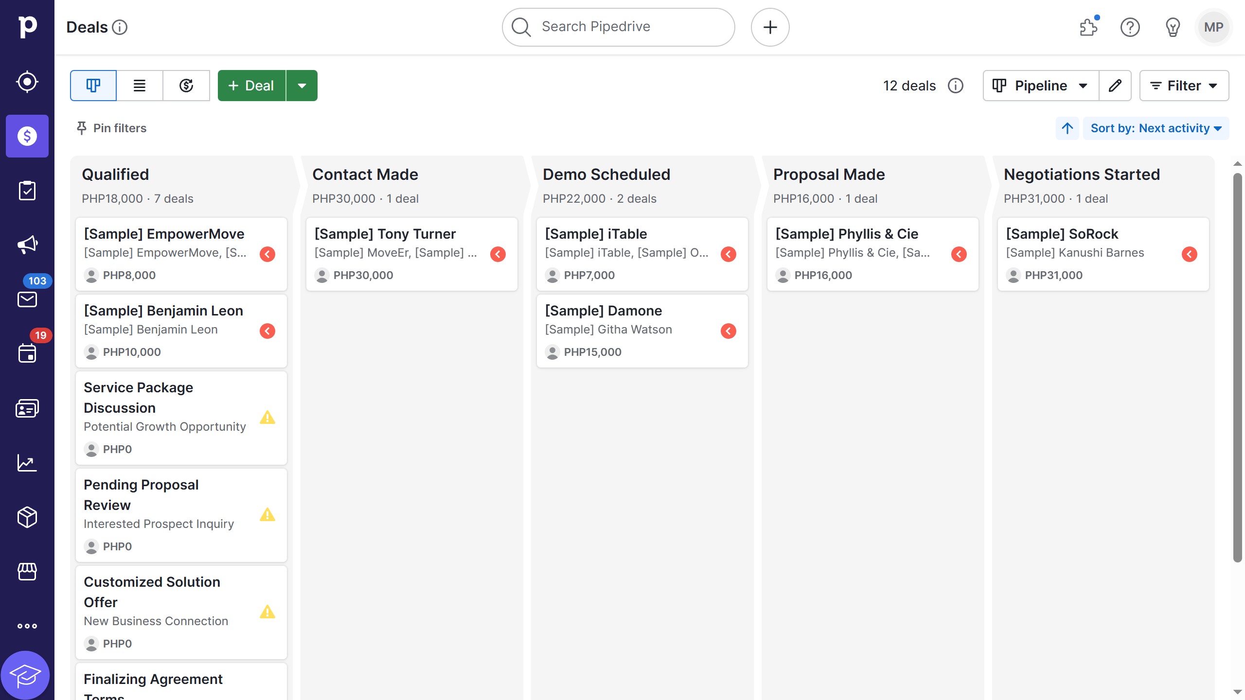 How to generate a Pipedrive API token