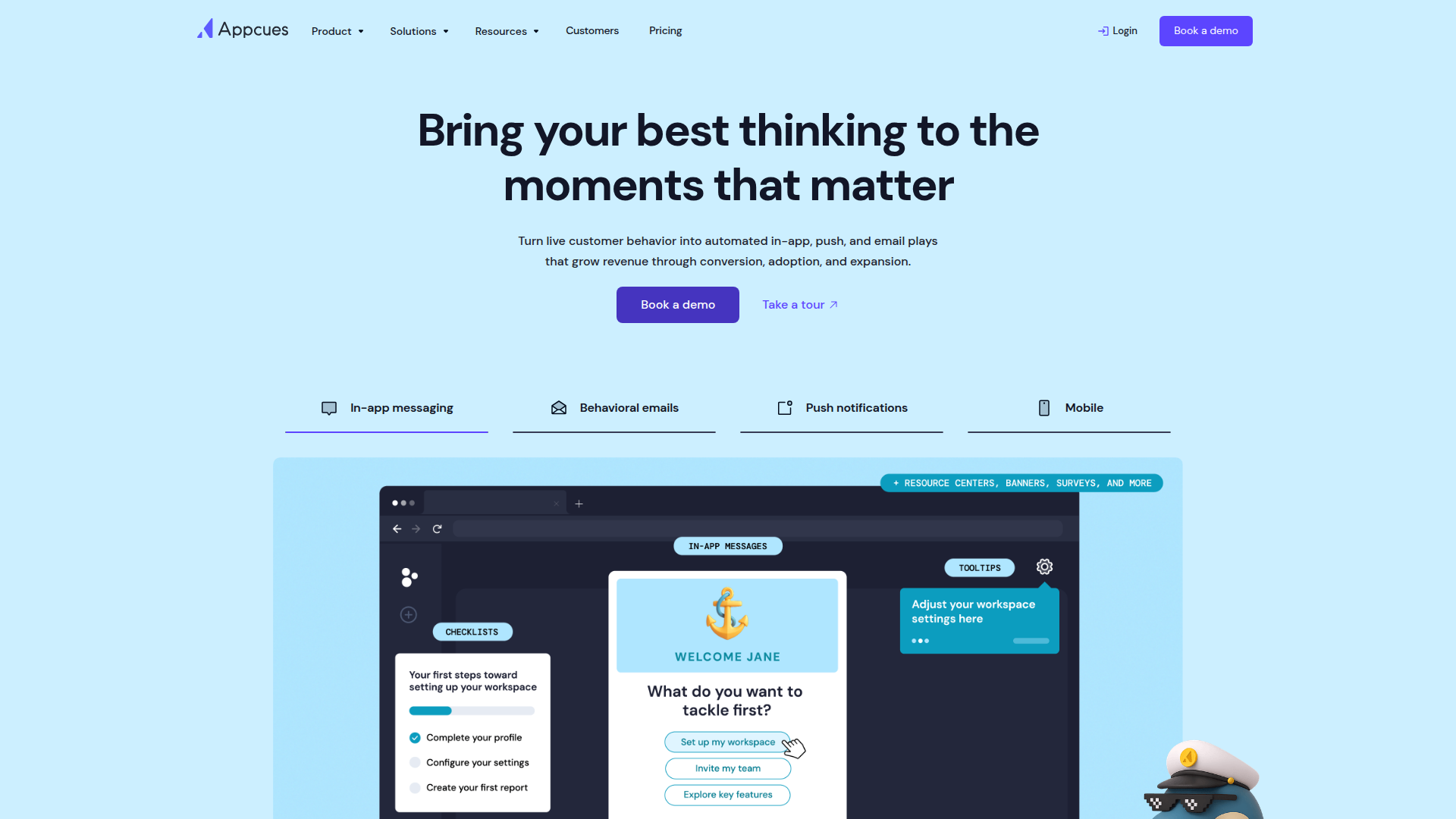 presales-tools-appcues-homepage
