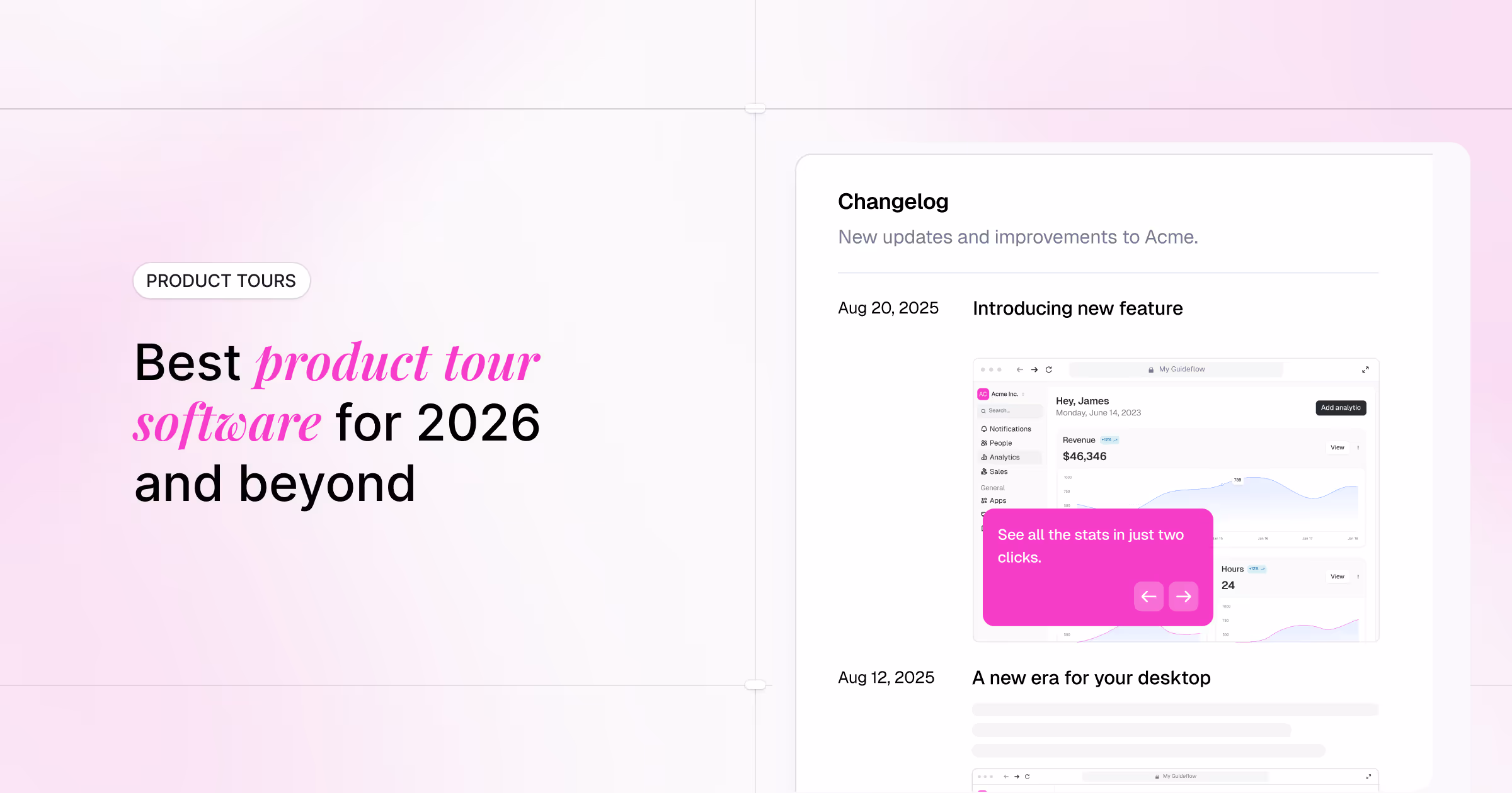 12 Best product tour software tools for 2026