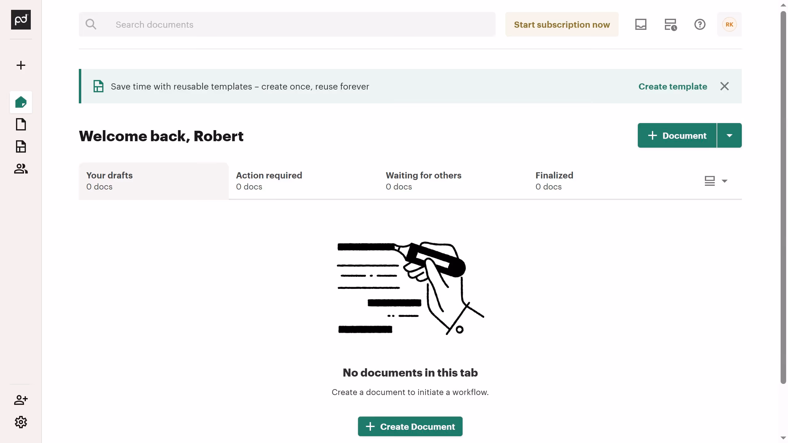 How to get notified when a comment is posted in PandaDoc