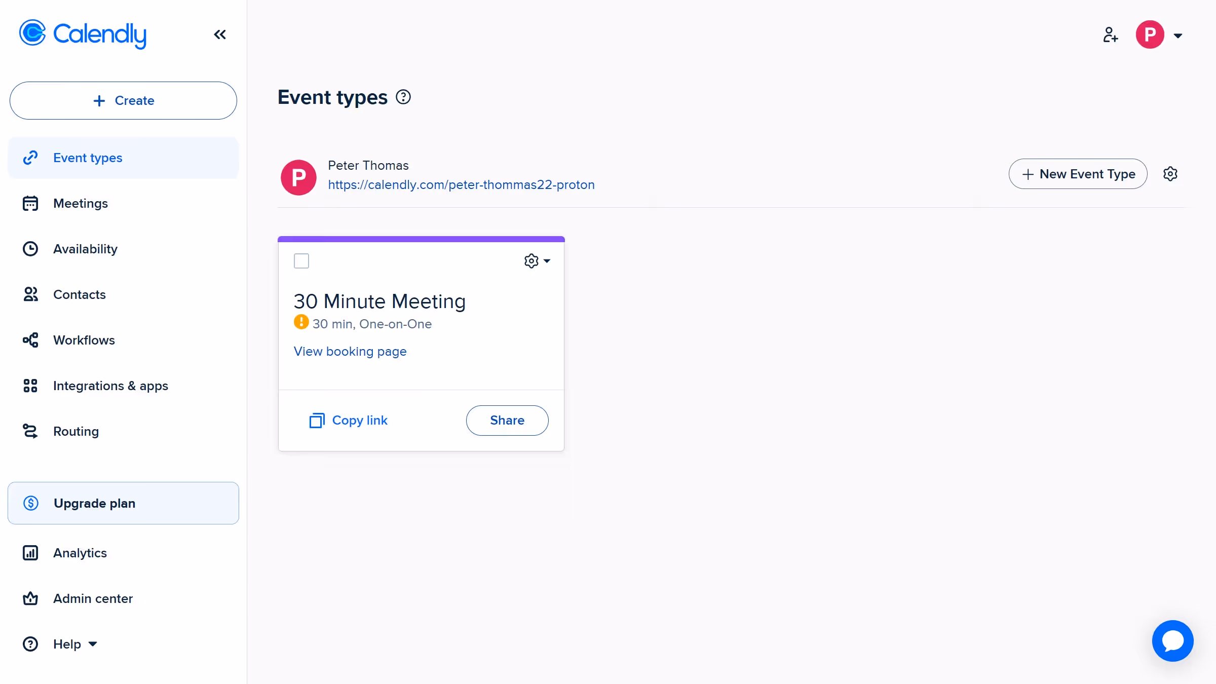 How to change your profile picture in Calendly
