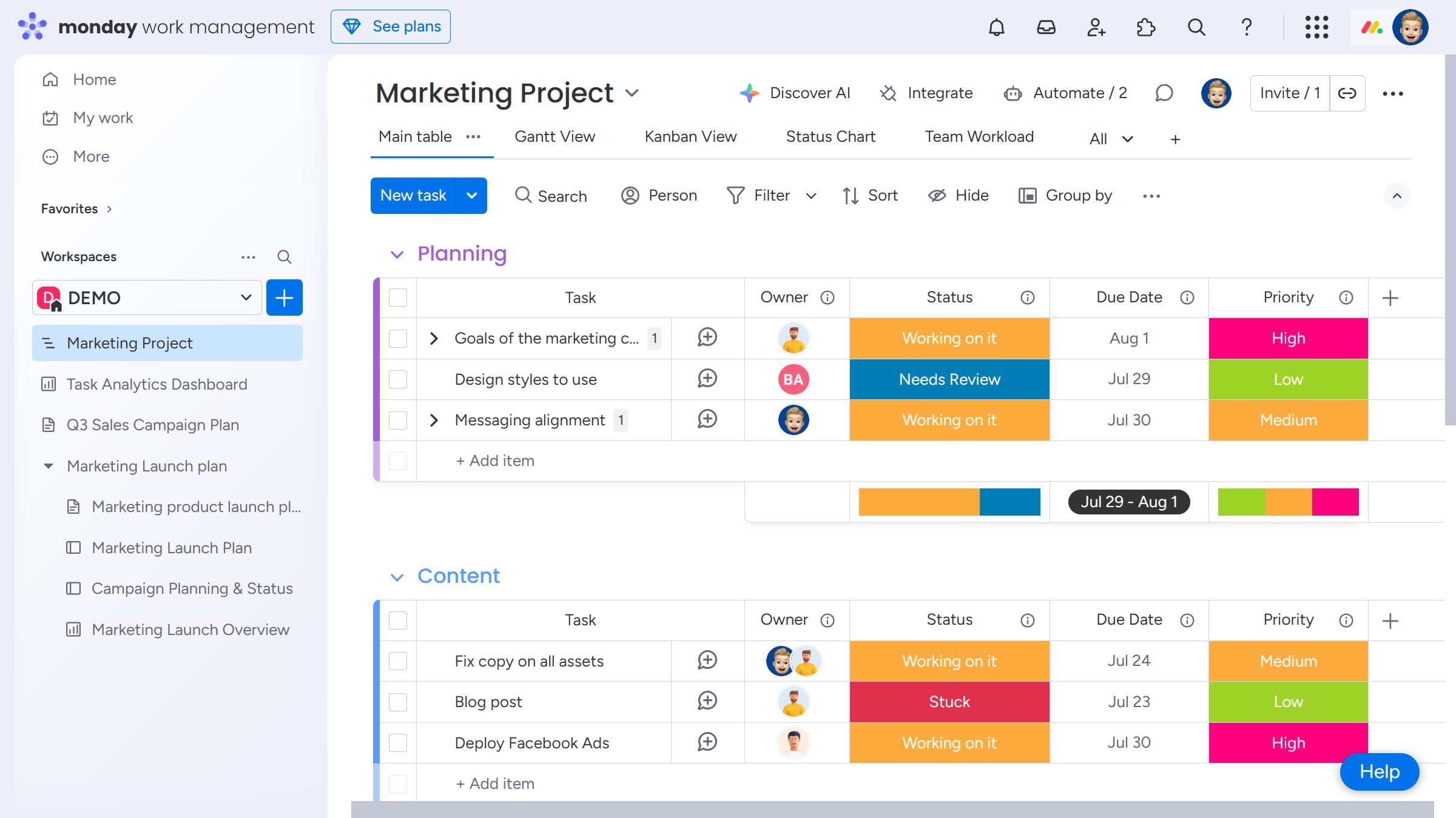 How to add a Docs column to a board in Monday.com