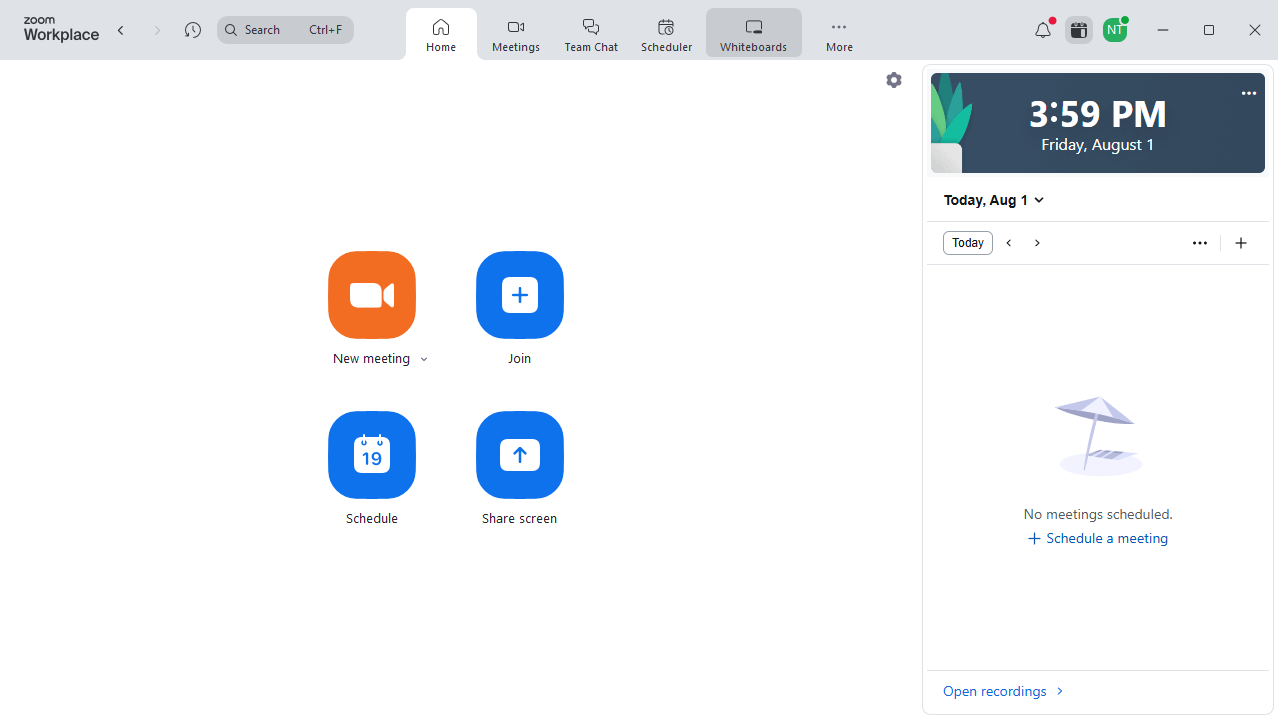 How to export whiteboard as an image in Zoom