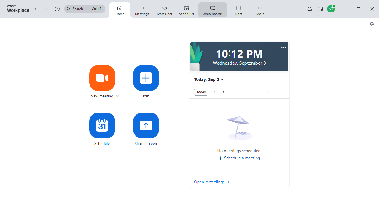 How to hide author info in Zoom whiteboard