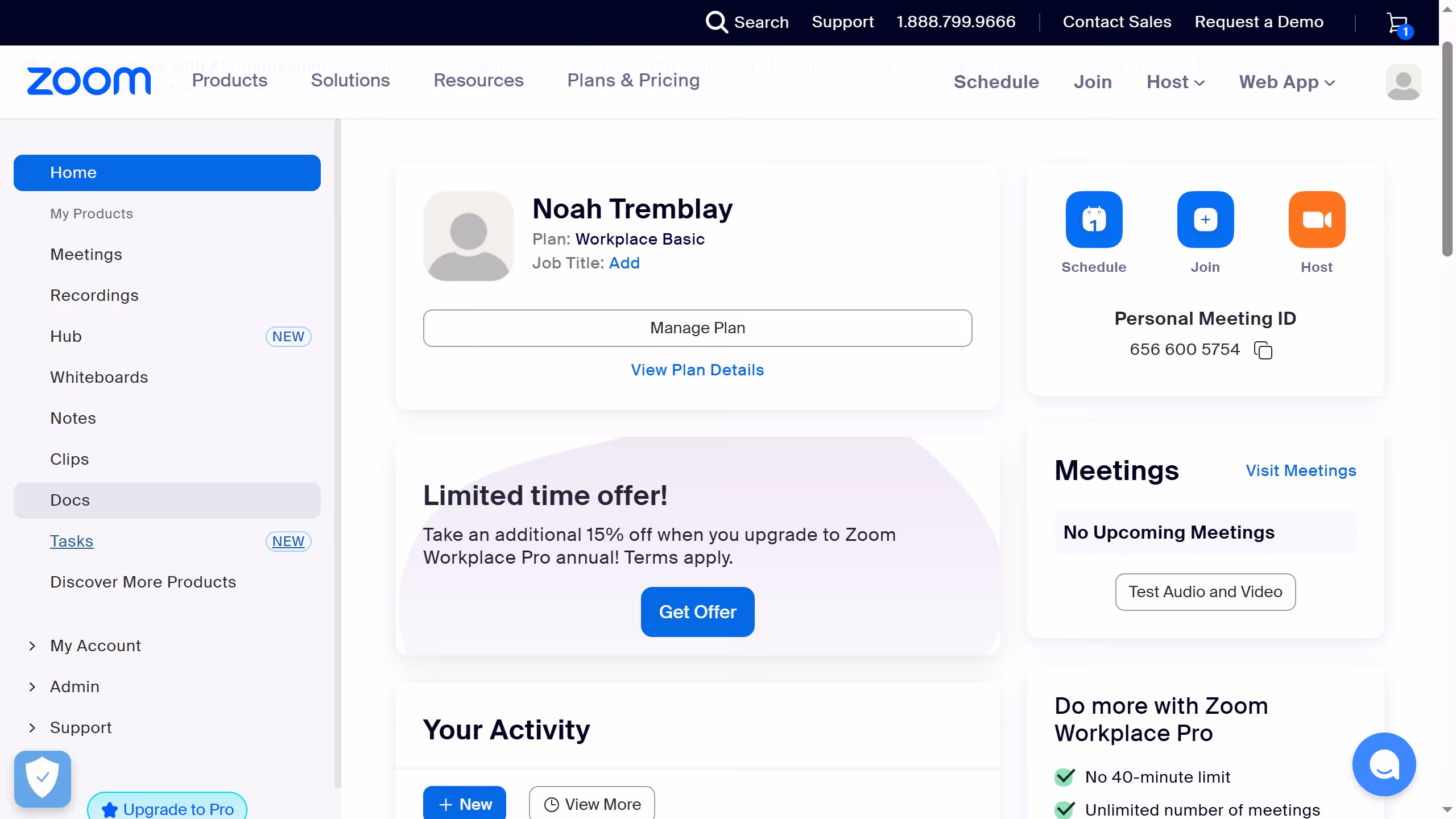 How to add details to a task in Zoom