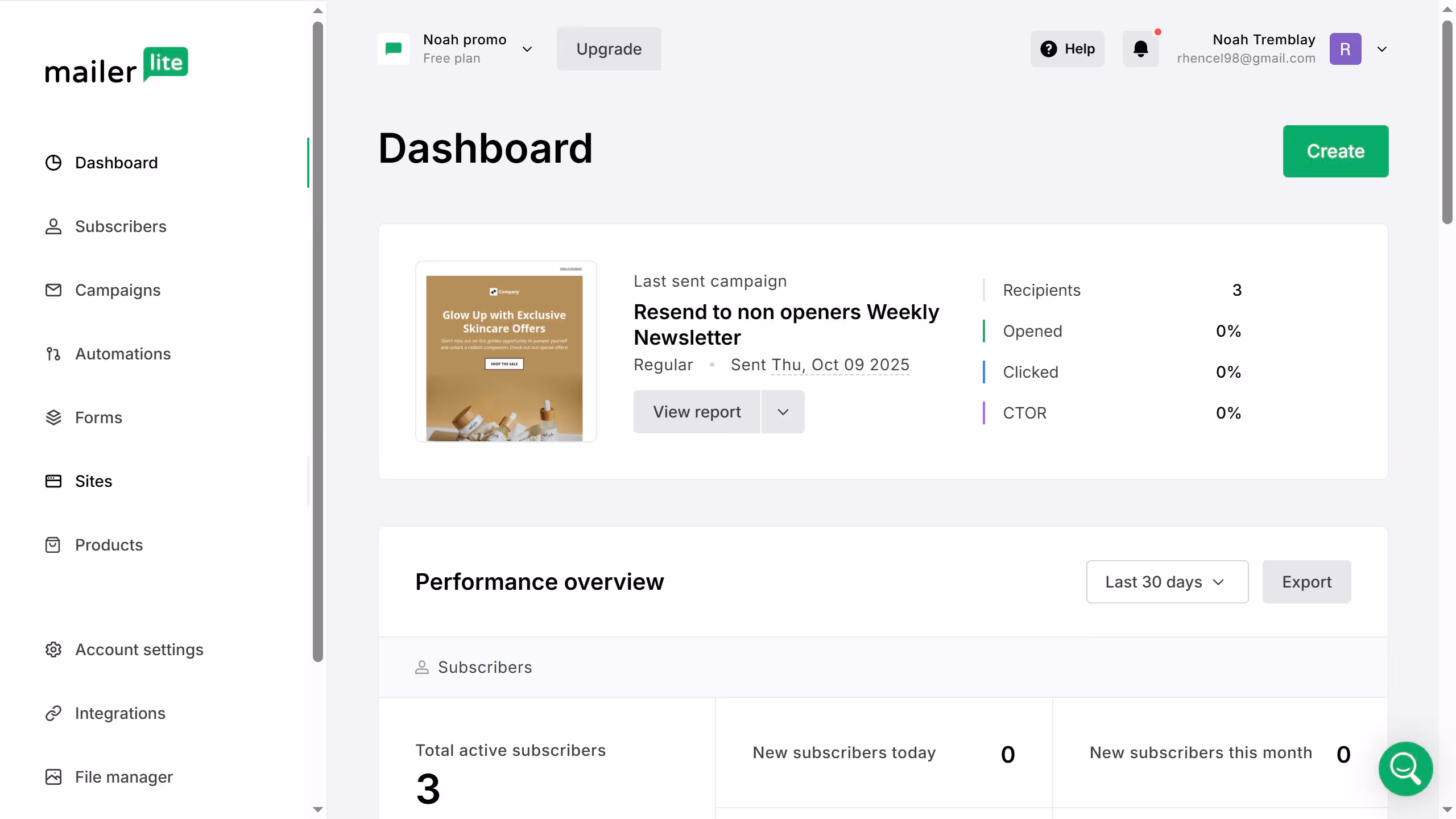 How to add a quiz block to a website in Mailerlite