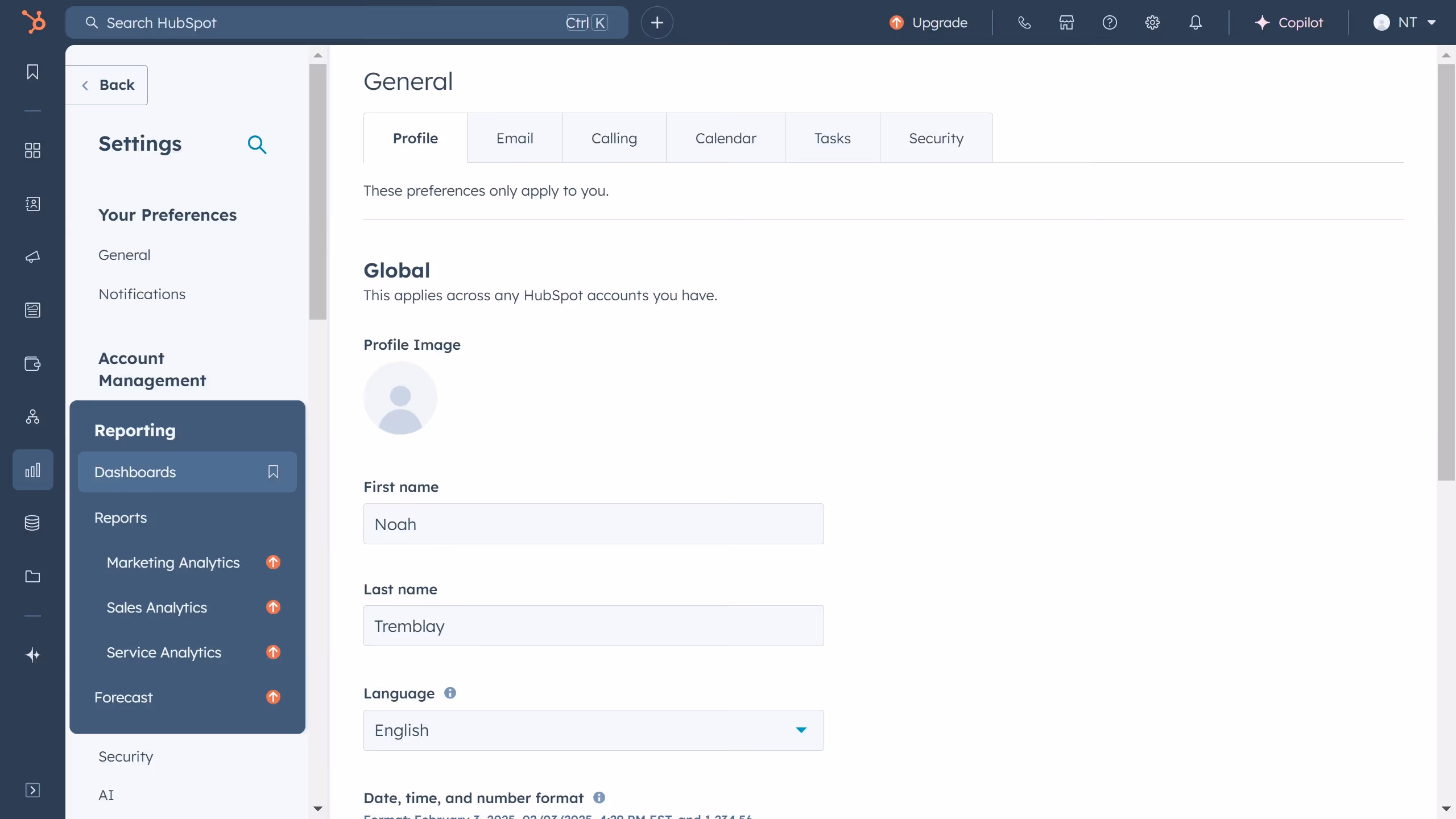 How to create a dashboard in HubSpot?