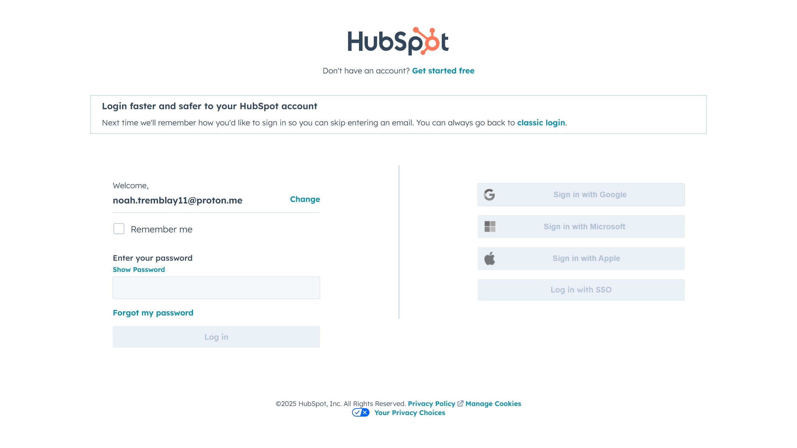 How to stay logged in to your HubSpot account