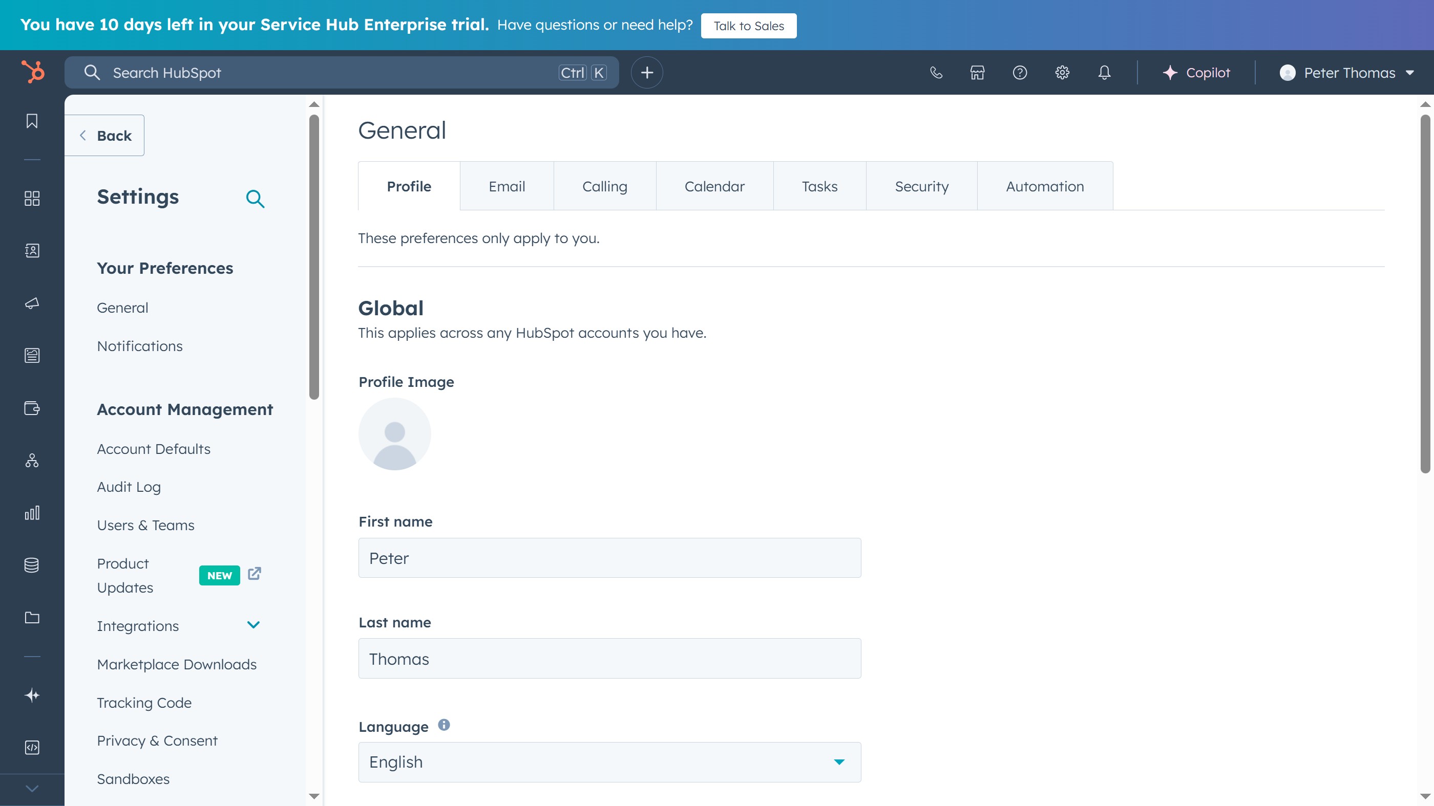 How to set up and turn off notifications in HubSpot