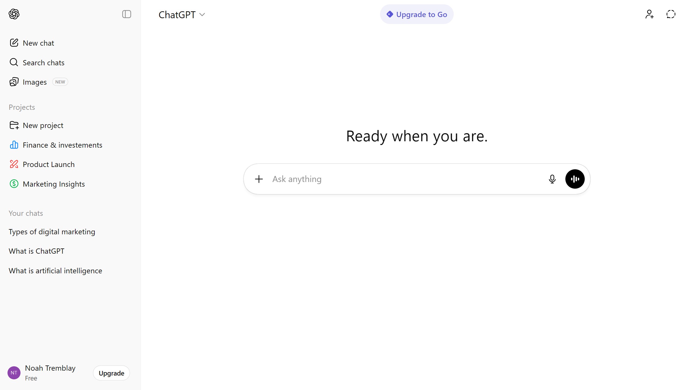 How to archive a chat from the sidebar in ChatGPT