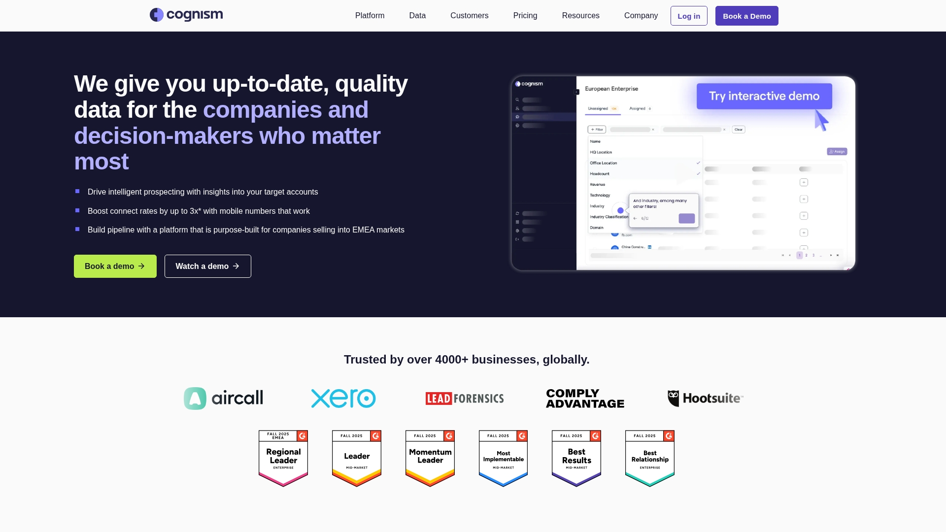 5. Cognism 5. Cognism