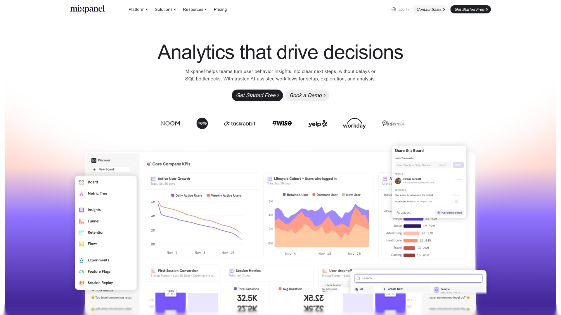 9. Mixpanel 9. Mixpanel