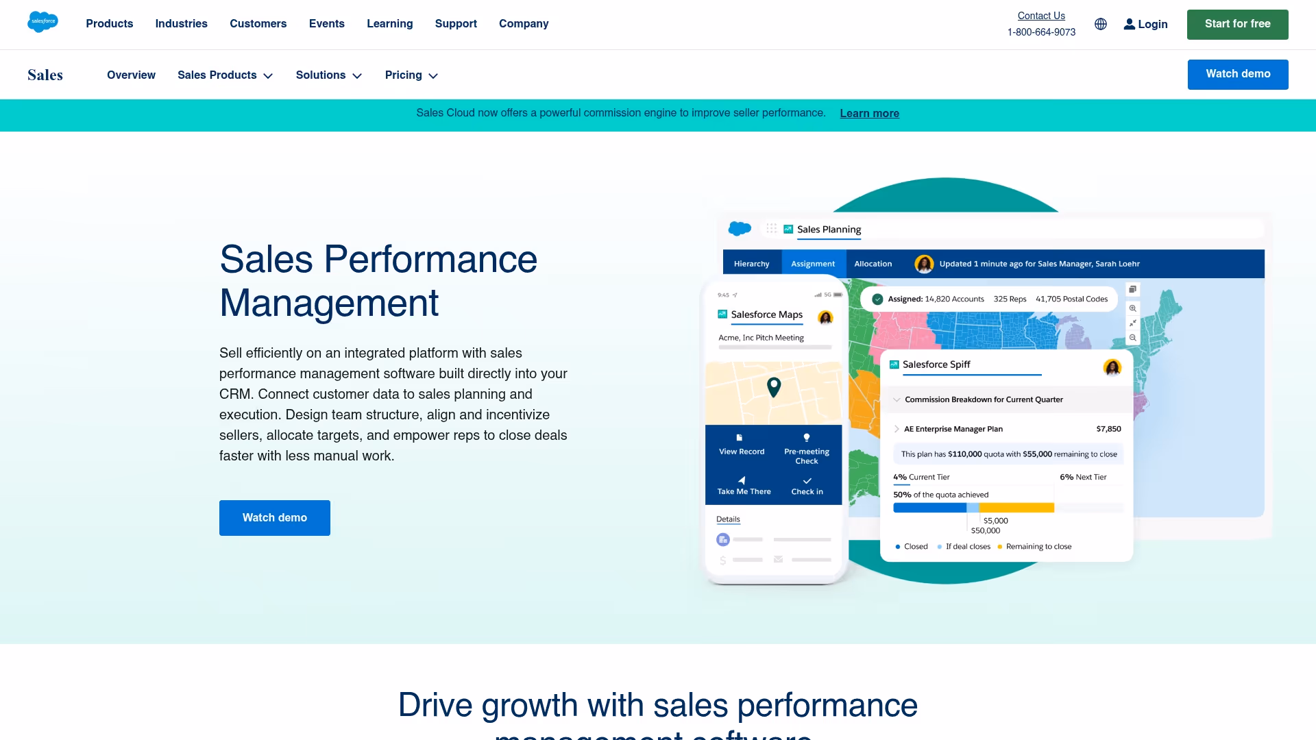 3. Salesforce Sales Performance Management
