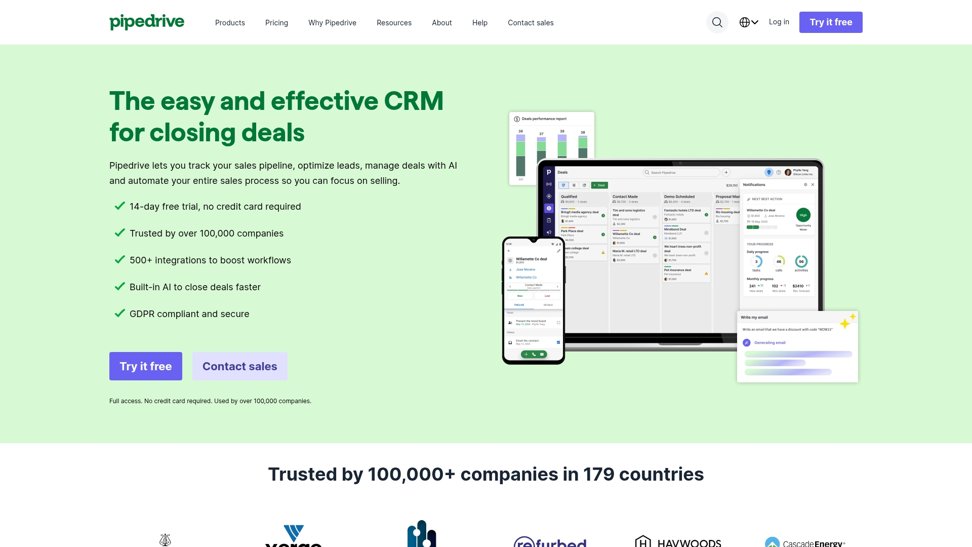 8. Pipedrive 8. Pipedrive