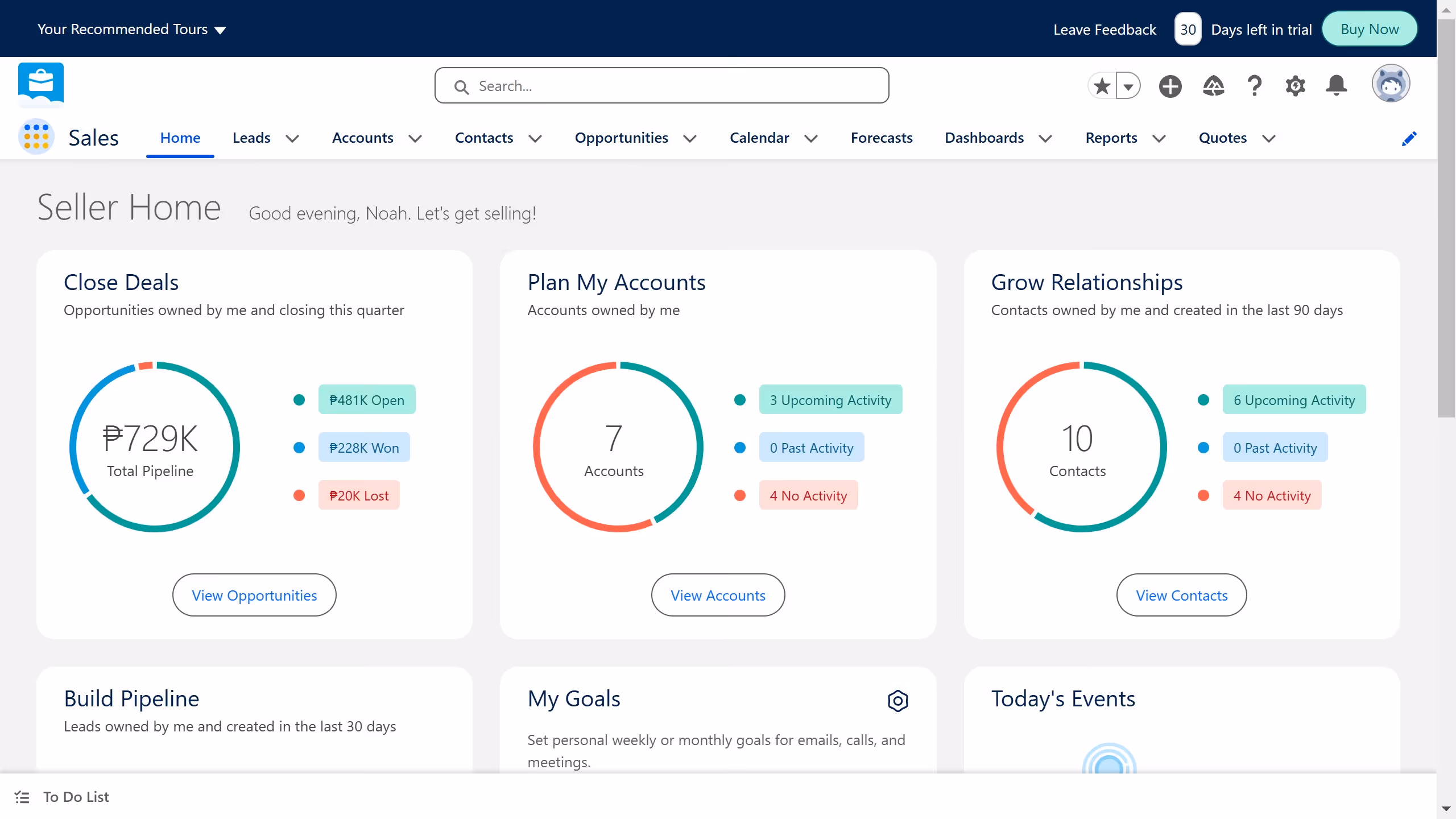 How to create a campaign in Salesforce