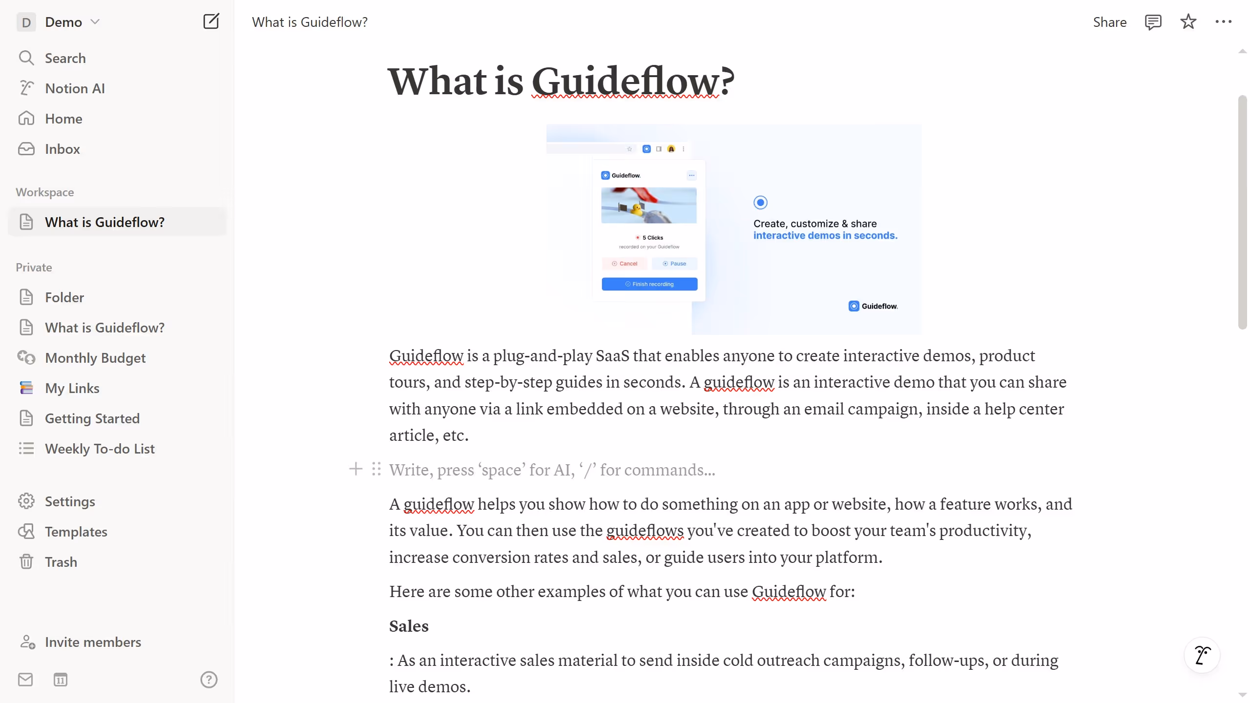 How to embed in Notion