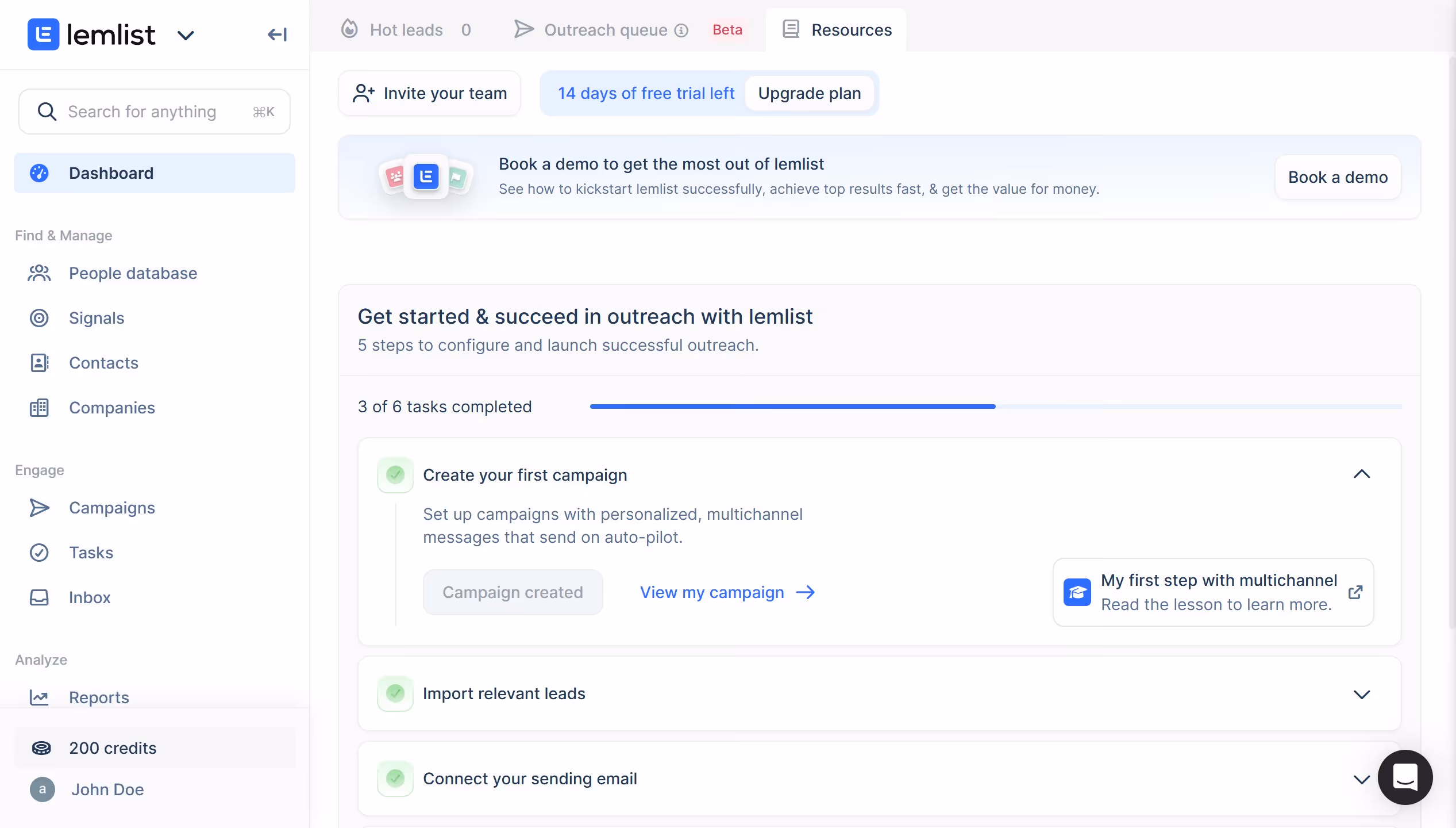 How to update profile job title in Lemlist