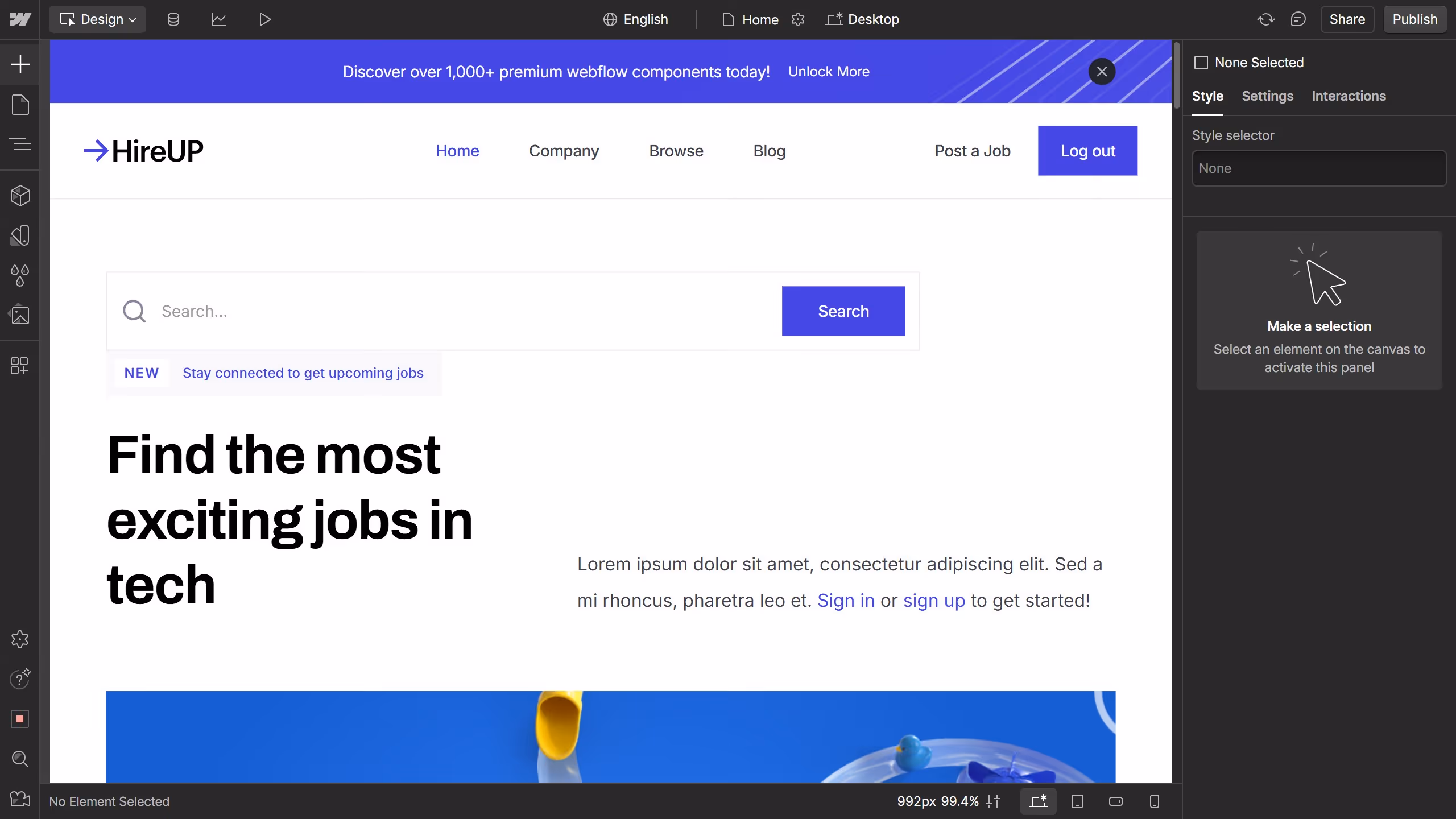 How to add a flexbox in Webflow