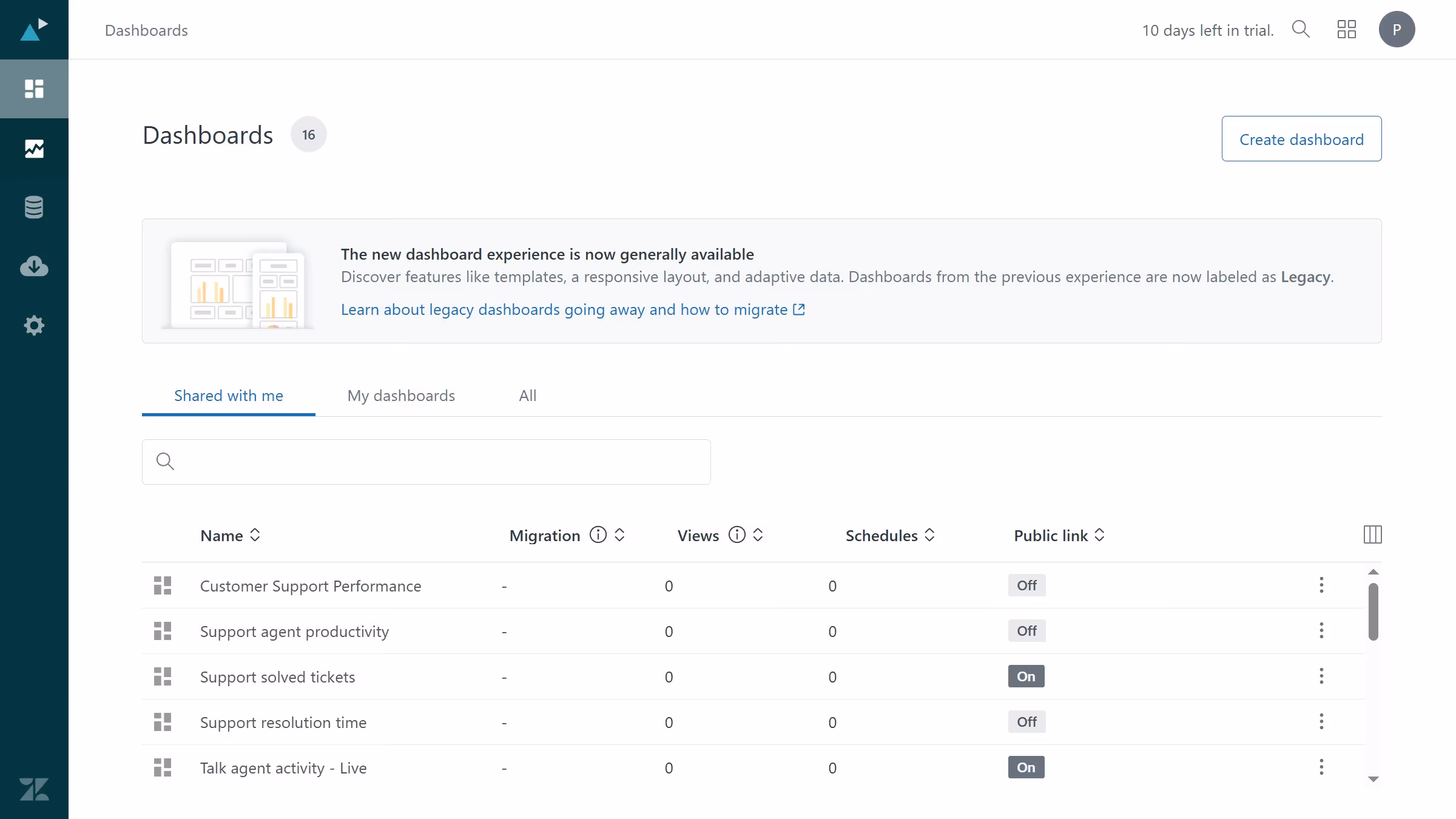 How to export a report in Zendesk Explore